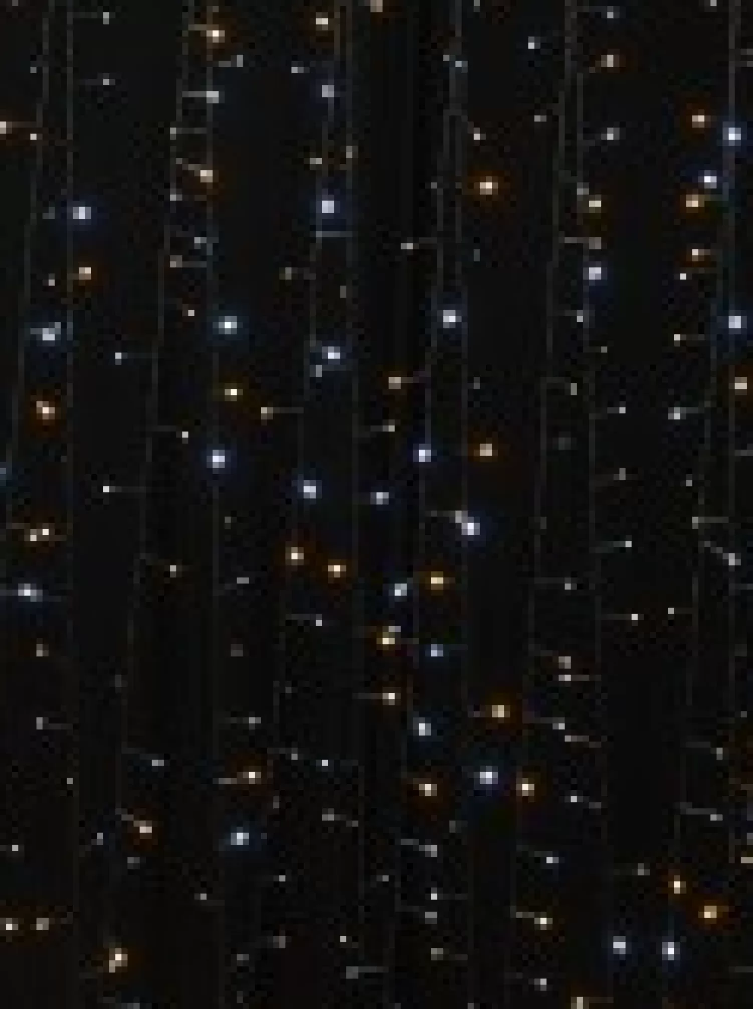 Christmas Warehouse 1000 Cool & Warm White Led Concave Bulb Wifi Christmas String Lights - 50M> Led Fairy Lights
