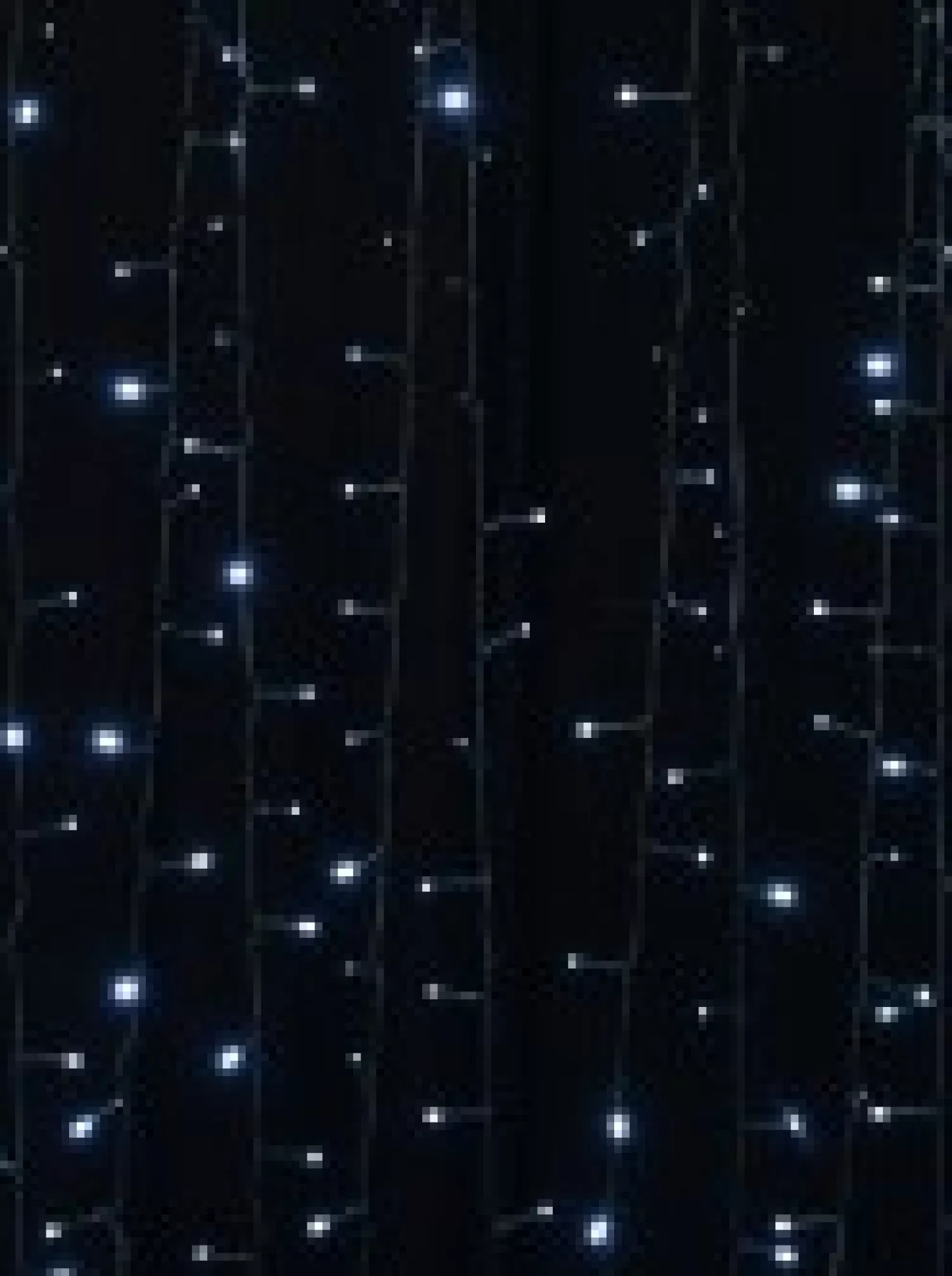 Christmas Warehouse 1000 Cool White Led Concave Bulb Wifi Christmas Fairy String Lights - 50M> Led Fairy Lights