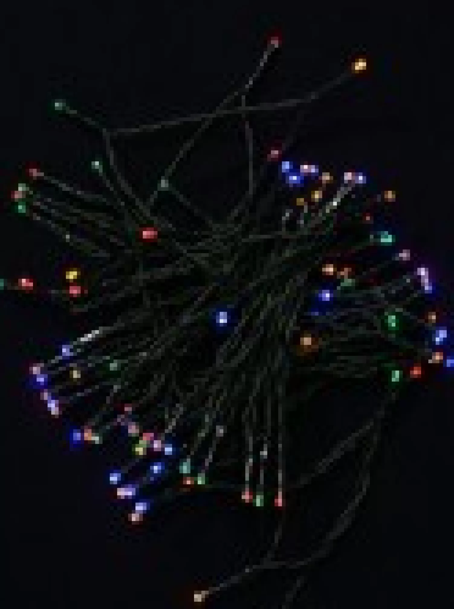 Christmas Warehouse 100 Multi Colour Concave Bulb Led String Fairy Solar Lights - 10M> Led Fairy Lights