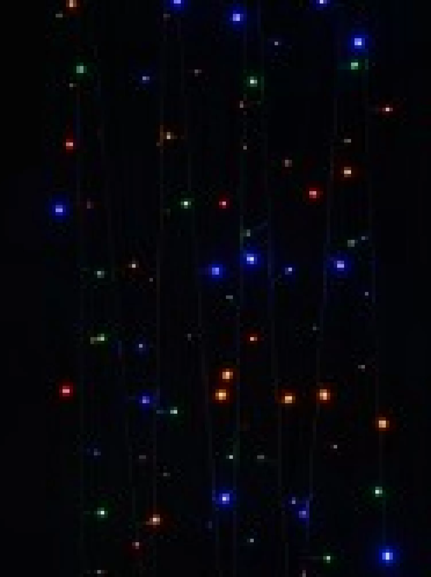 Christmas Warehouse 100 Multi Colour Concave Bulb Led String Fairy Solar Lights - 10M> Led Fairy Lights