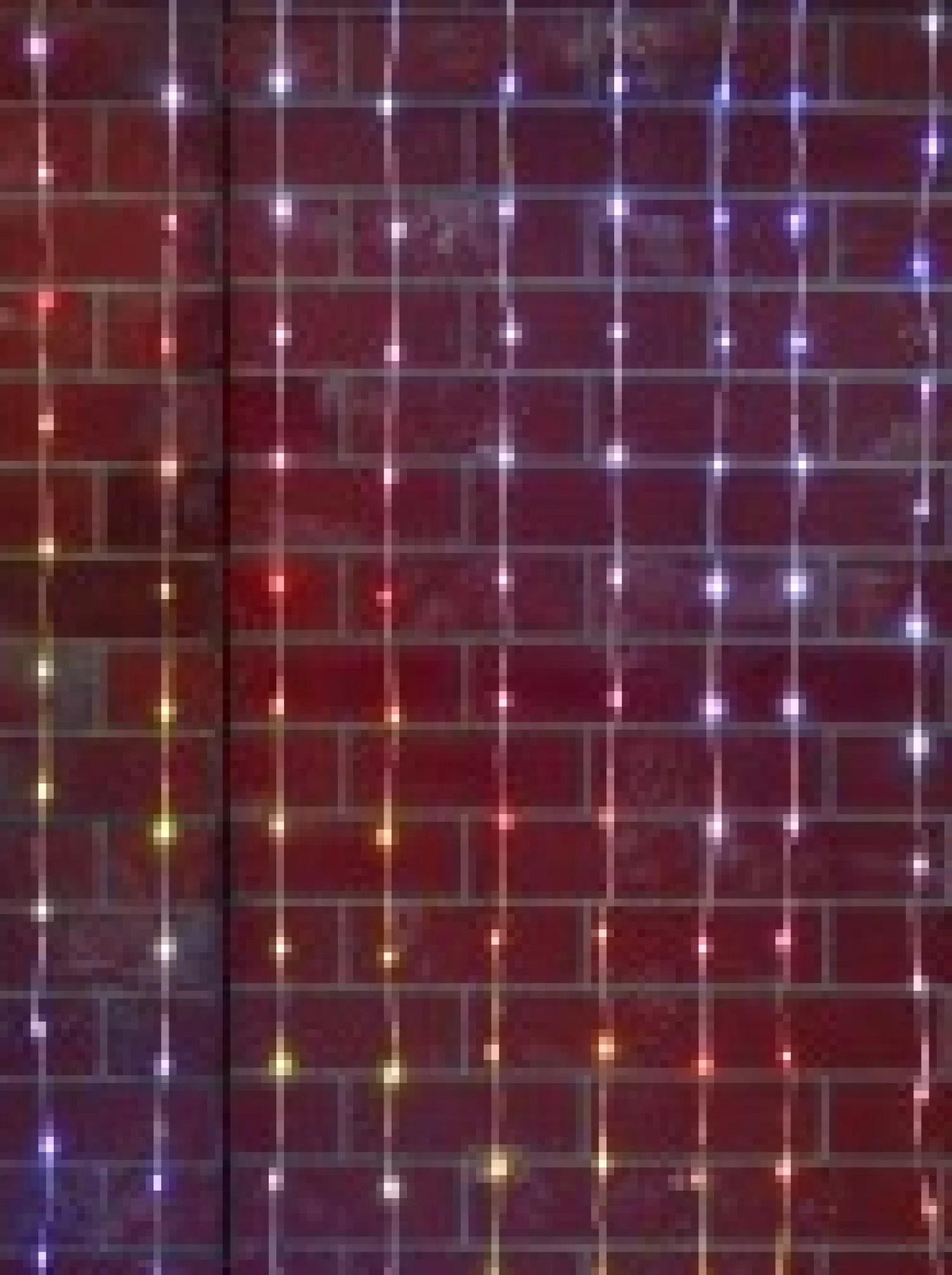 Christmas Warehouse 240 Smart Multi Colour Led Seed Bulb Waterfall Christmas Curtain Light - 1.8M> Curtain Lights