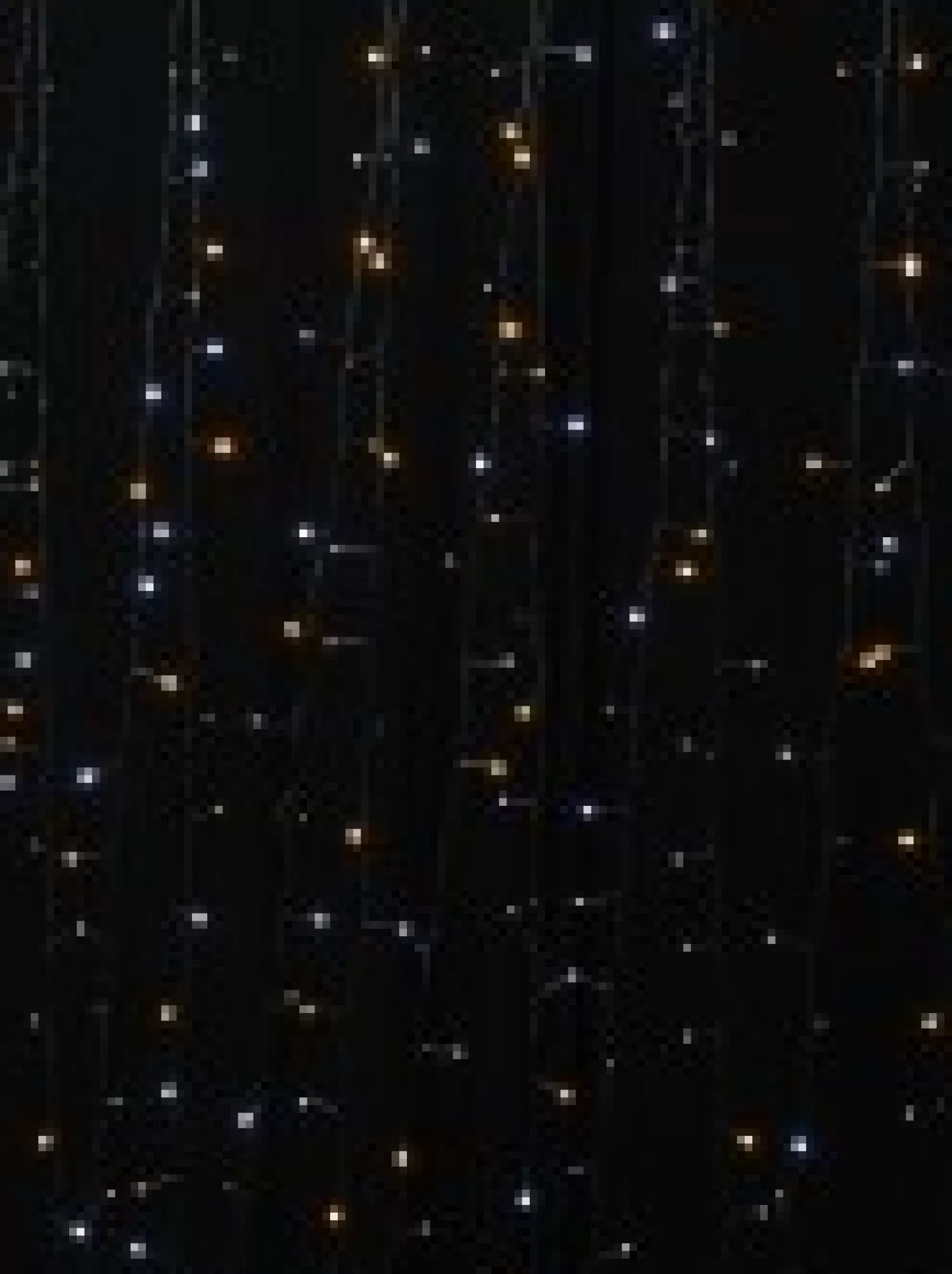 Christmas Warehouse 300 Warm & Cool White Led Concave Bulb Christmas Fairy String Lights - 15M> Led Fairy Lights