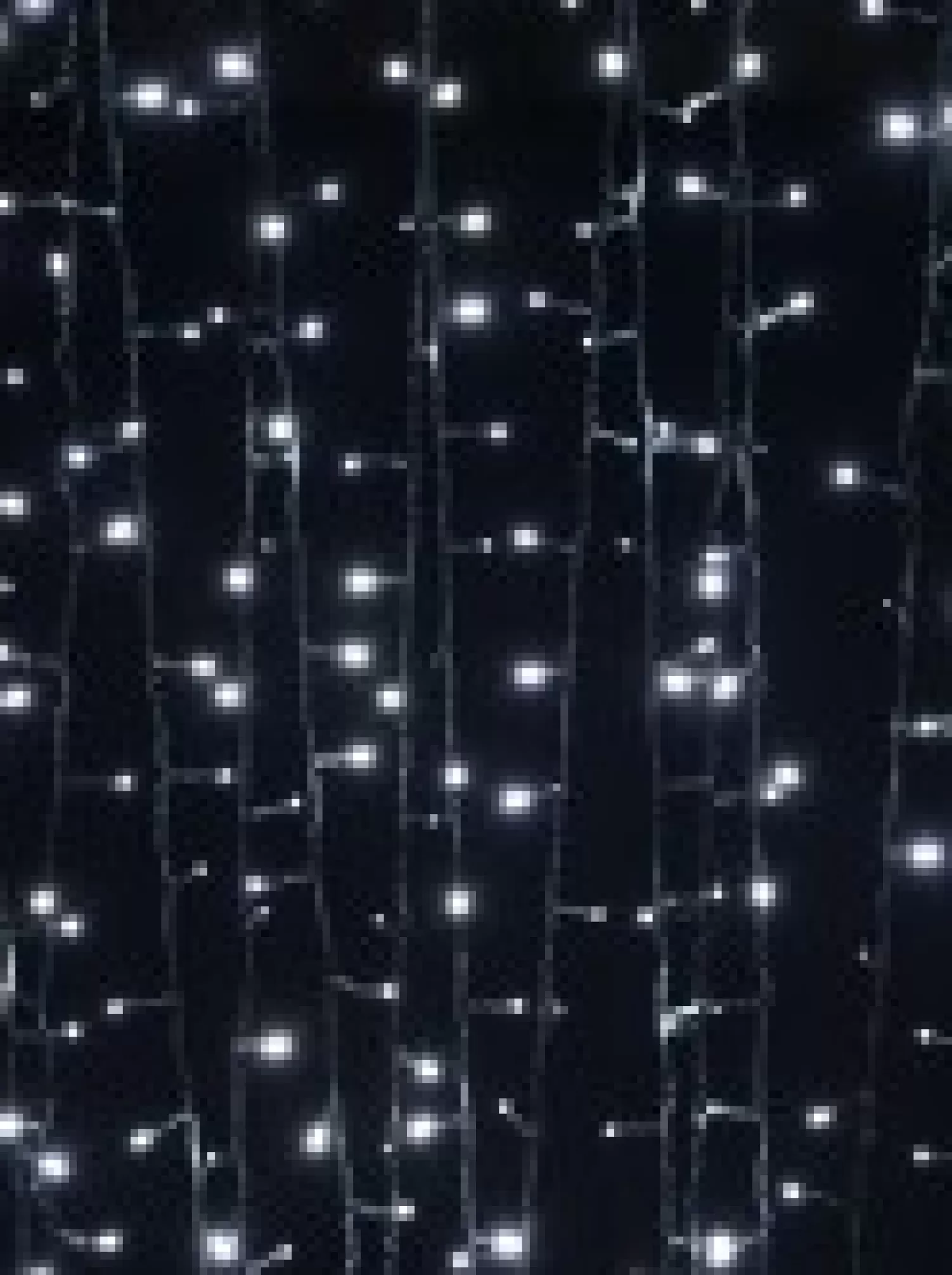 Christmas Warehouse 500 Cool White Led Concave Bulb Christmas Fairy String Lights - 25M> Led Fairy Lights