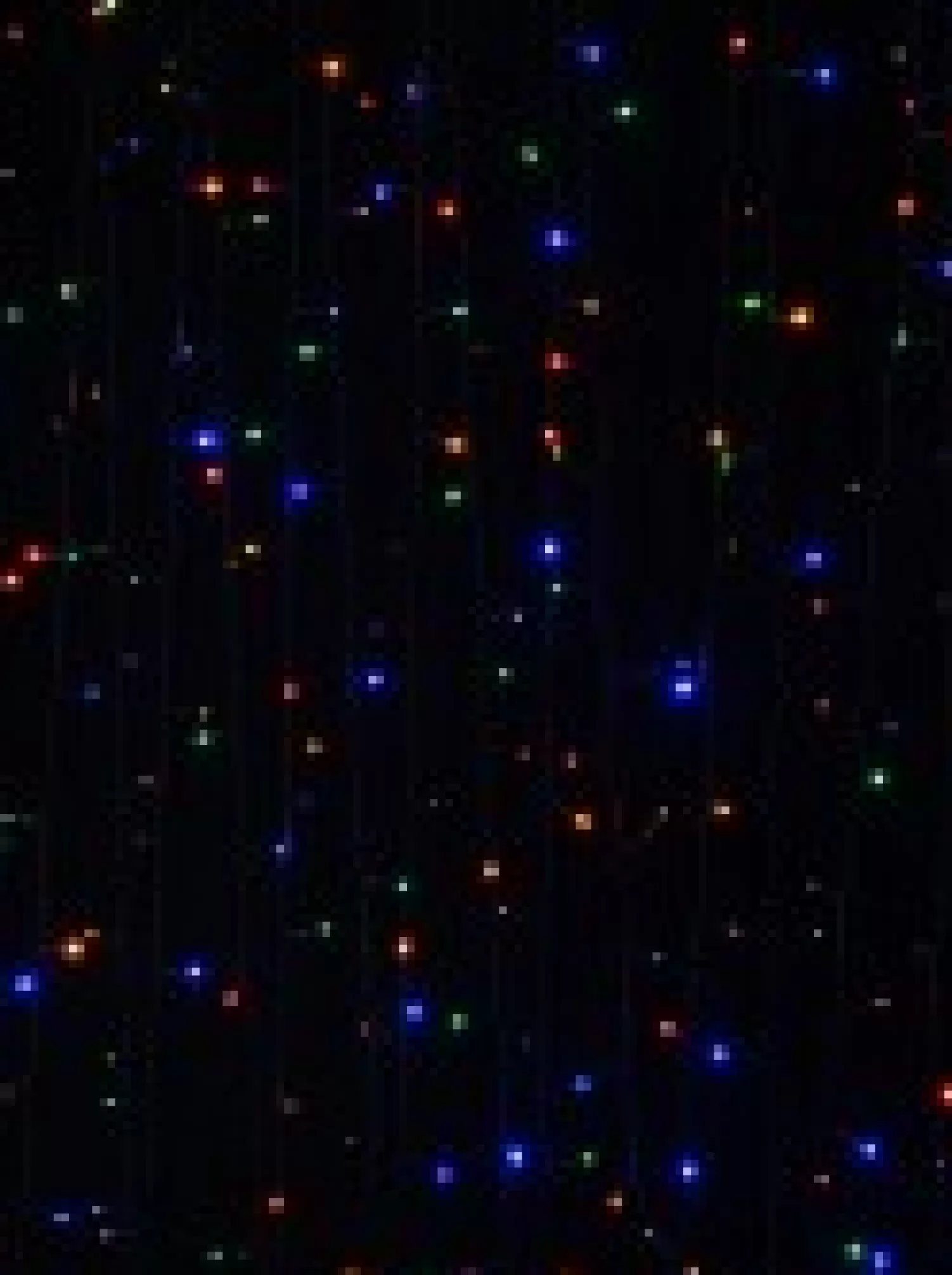 Christmas Warehouse 500 Multi Colour Concave Bulb Led String Fairy Solar Lights - 50M> Led Fairy Lights