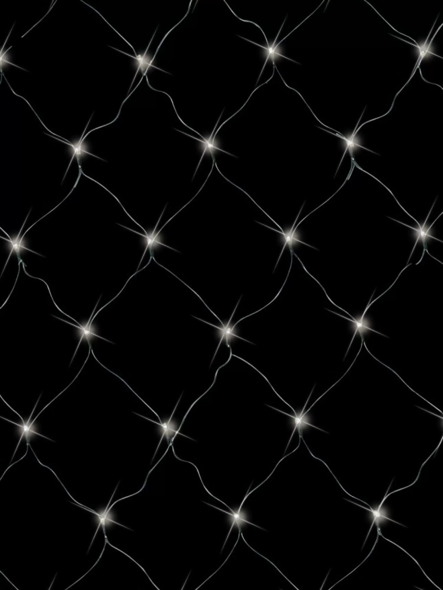 Christmas Warehouse 96 Cool White Led Concave Bulb Christmas Net Light - 1.3M X 2.1M> Net Lights