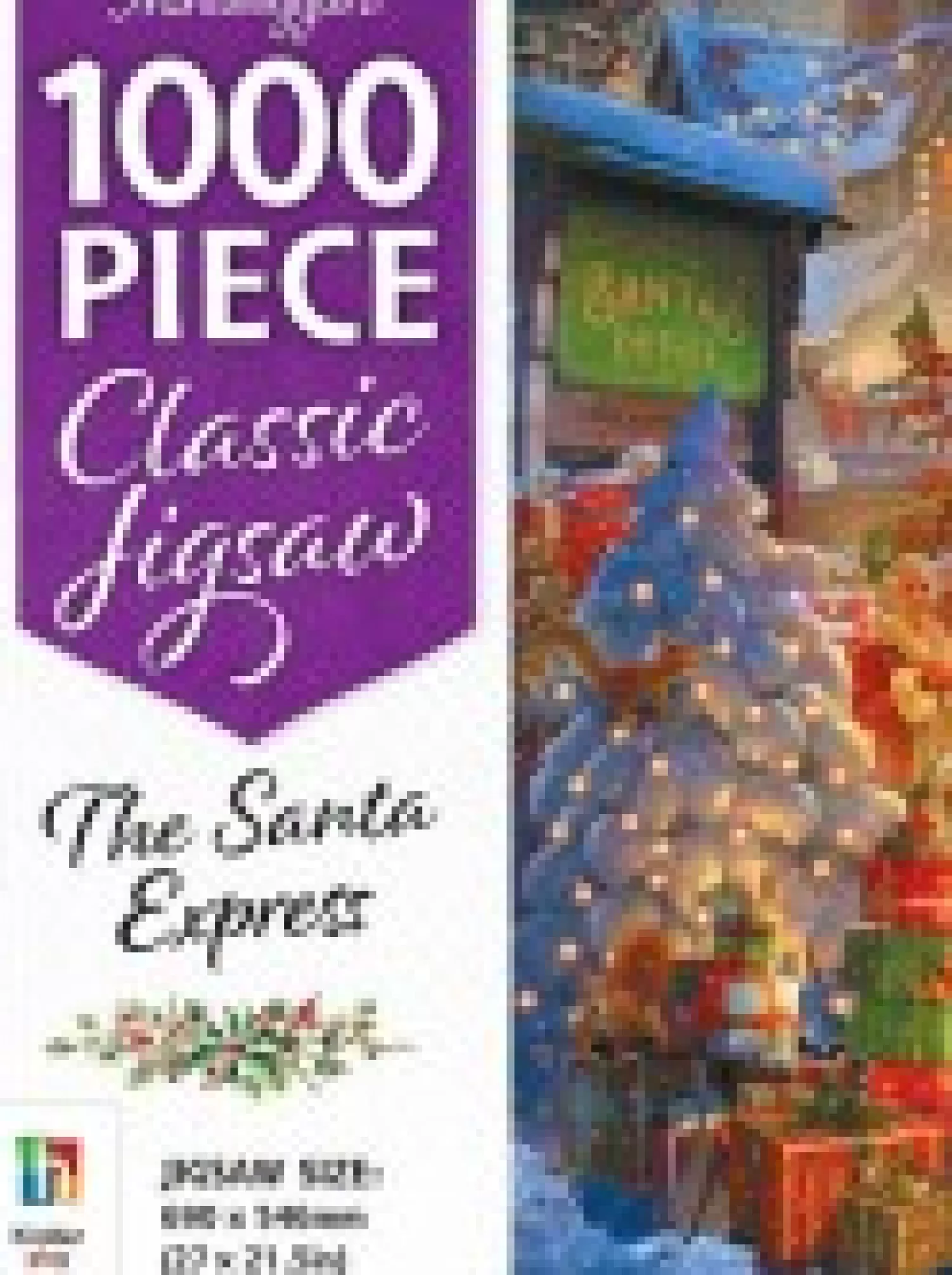 Christmas Warehouse All Aboard The Santa Express Christmas Jigsaw Puzzle - 1000 Pieces> Christmas Games & Puzzles