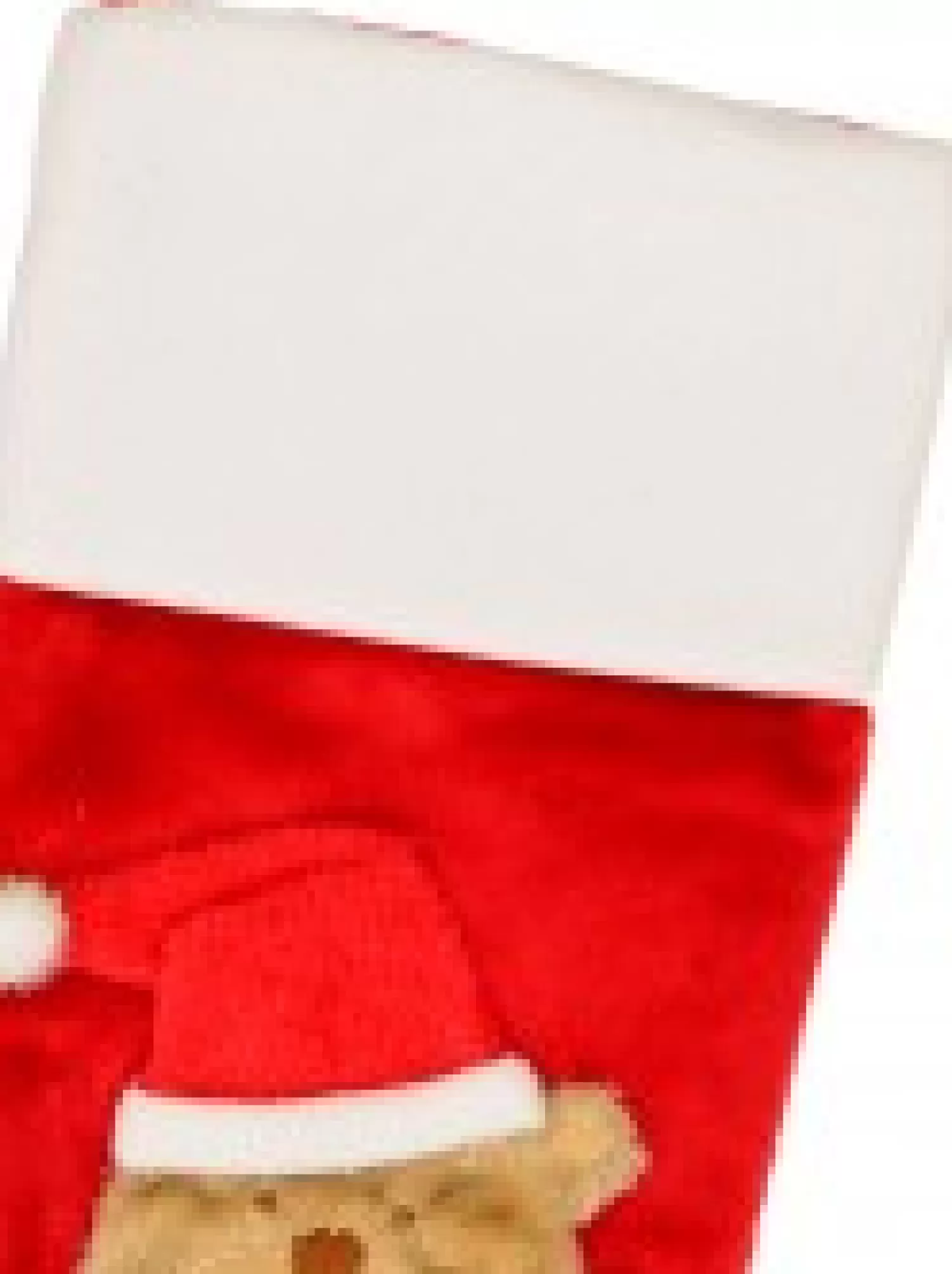 Christmas Warehouse Baby's 1St Christmas Cuddly Looking Teddy Bear Red Christmas Stocking - 42Cm> Christmas Stockings