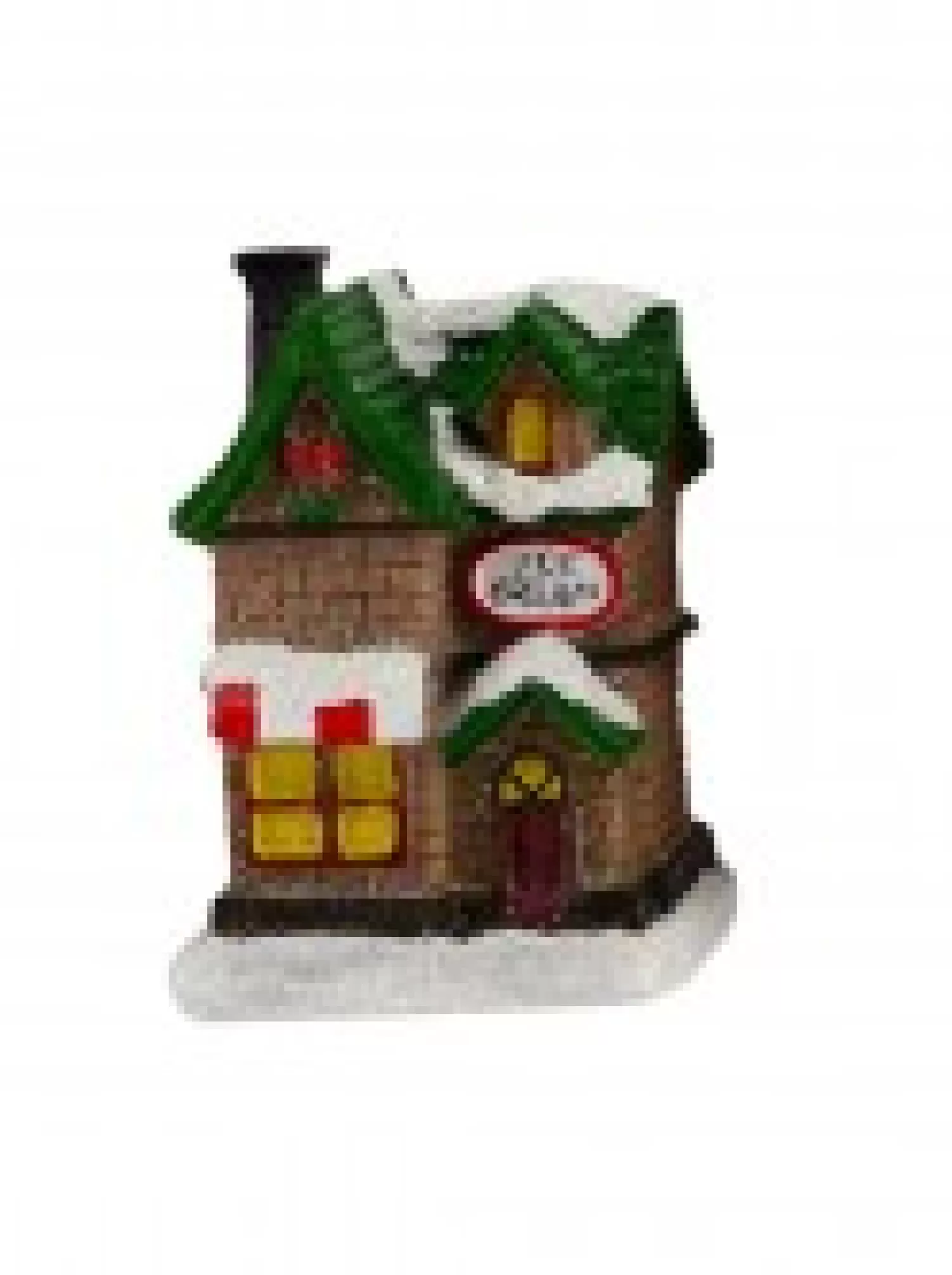Christmas Warehouse Carollers In Illuminated Town Centre Christmas Village Figurines - 11 Piece Set> Christmas Village Figurines