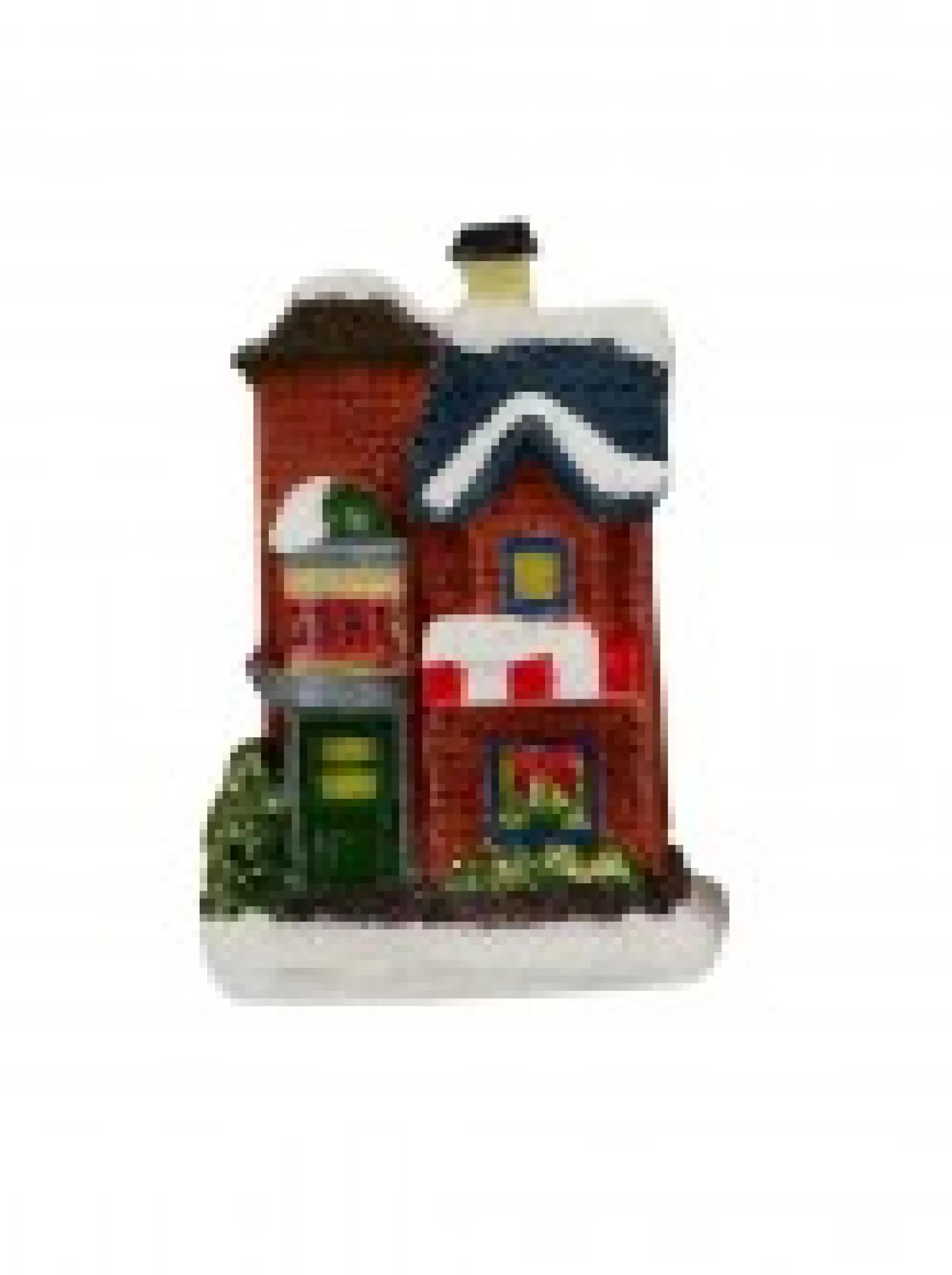 Christmas Warehouse Carollers In Illuminated Town Centre Christmas Village Figurines - 11 Piece Set> Christmas Village Figurines