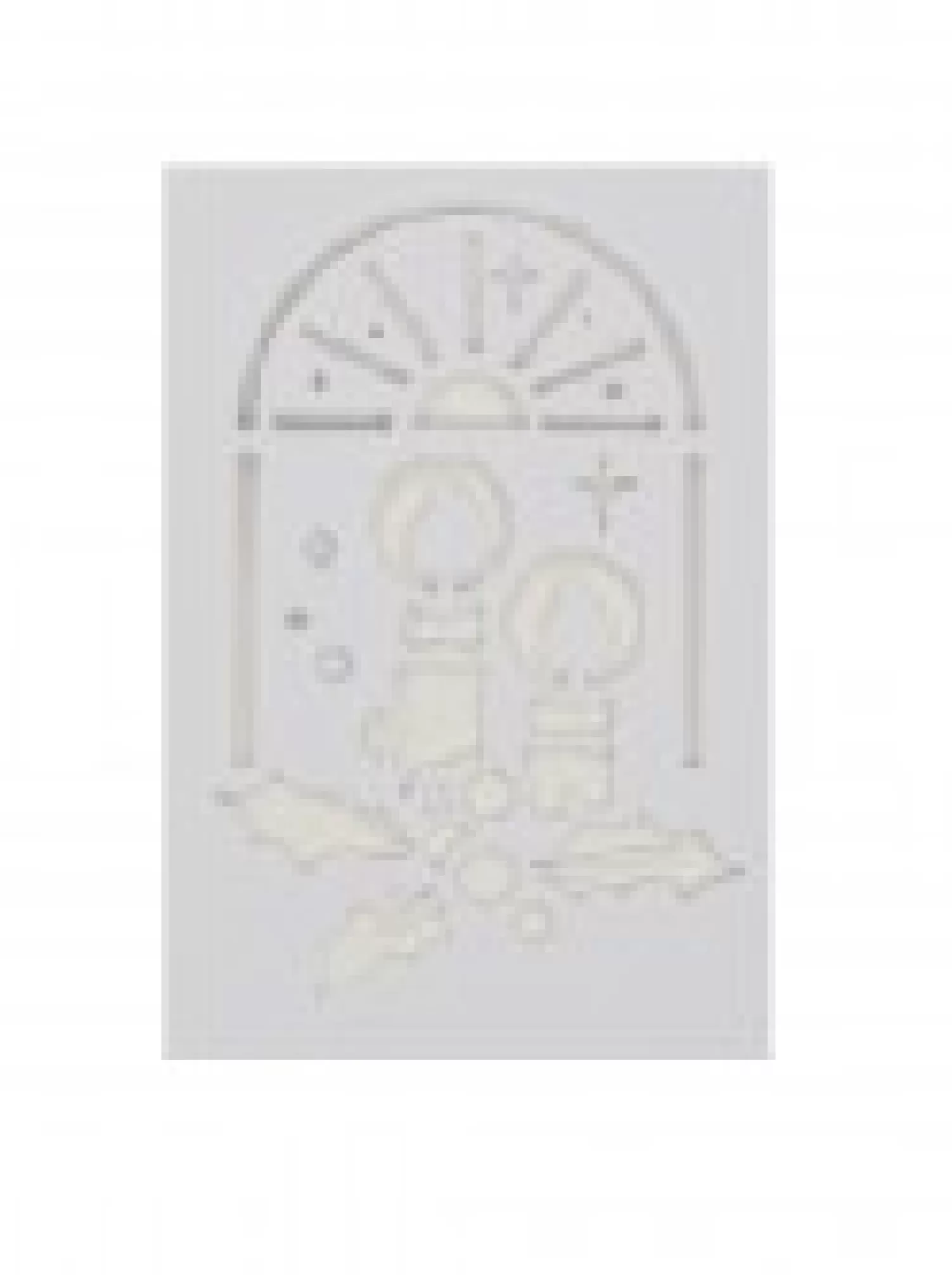 Christmas Warehouse Christmas Themes Reusable Spray Snow Stencil Christmas Decorations - 24Cm> Window Decals, Stencils & Stickers