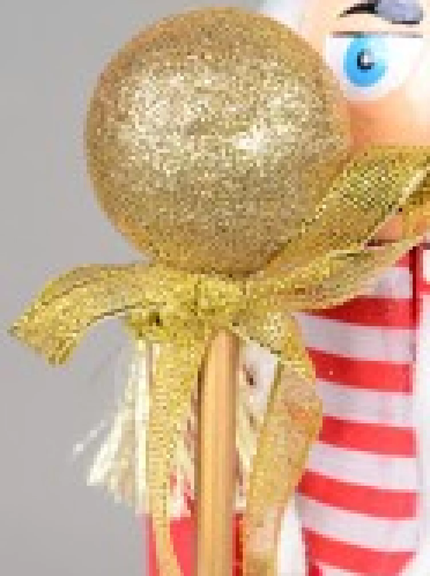 Christmas Warehouse Classic Christmas Nutcracker With Ball Staff Decorative Ornament - 38Cm> Nutcrackers & Tin Soldiers