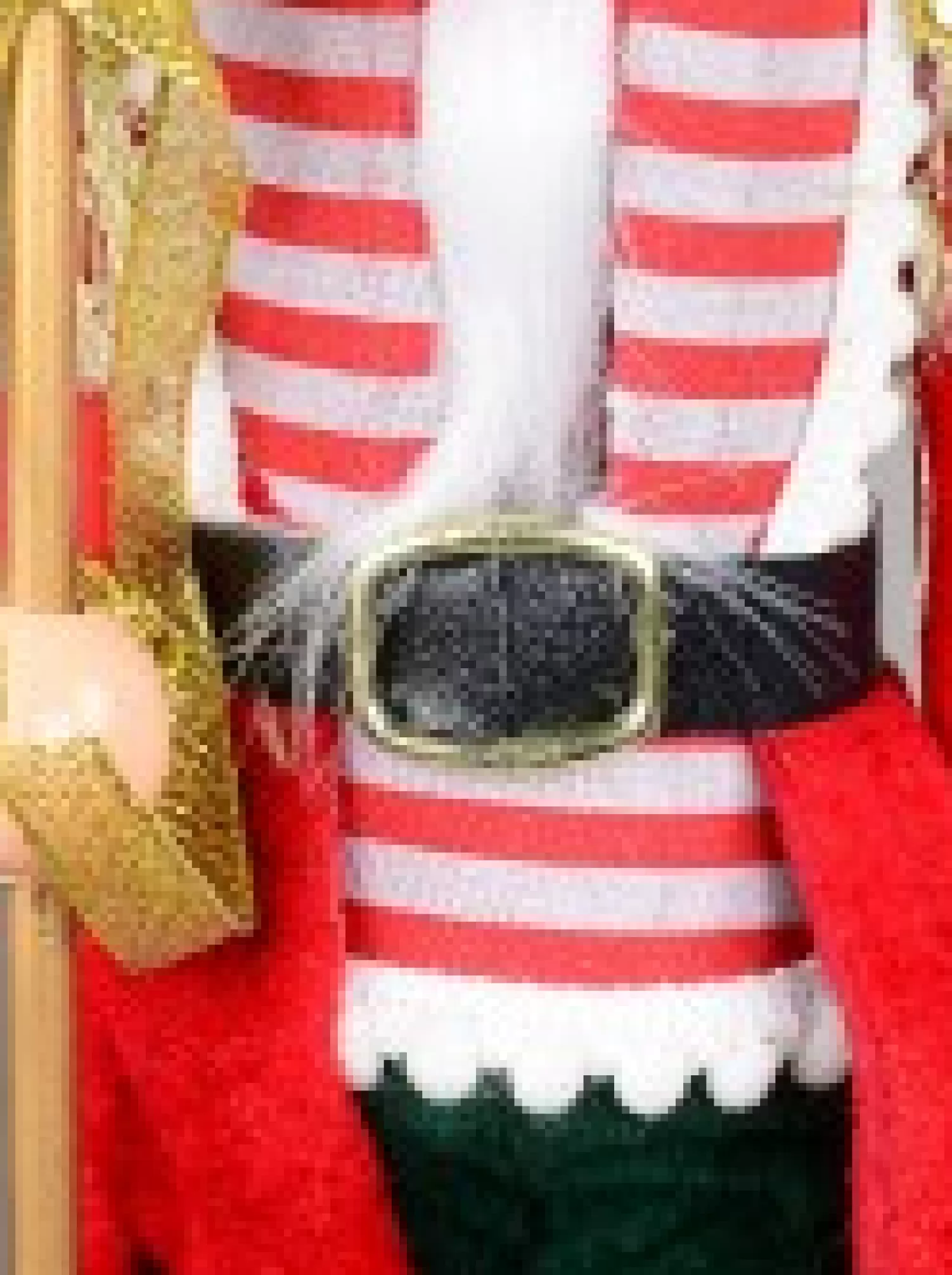 Christmas Warehouse Classic Christmas Nutcracker With Ball Staff Decorative Ornament - 38Cm> Nutcrackers & Tin Soldiers