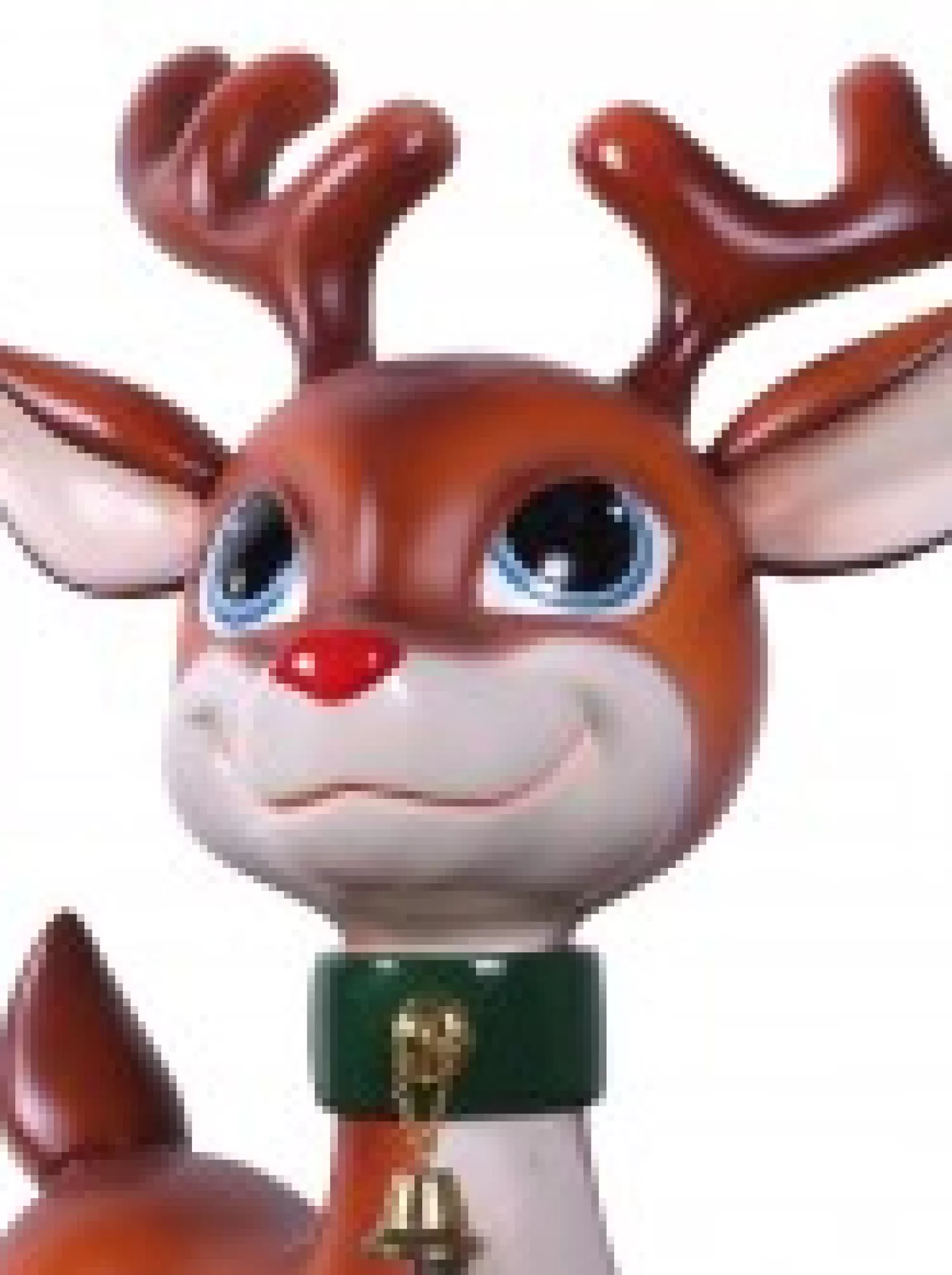 Christmas Warehouse Cute Resin Reindeer Calf With Christmas Gift Life Size Decor Ornament - 89Cm> Large Christmas Decor