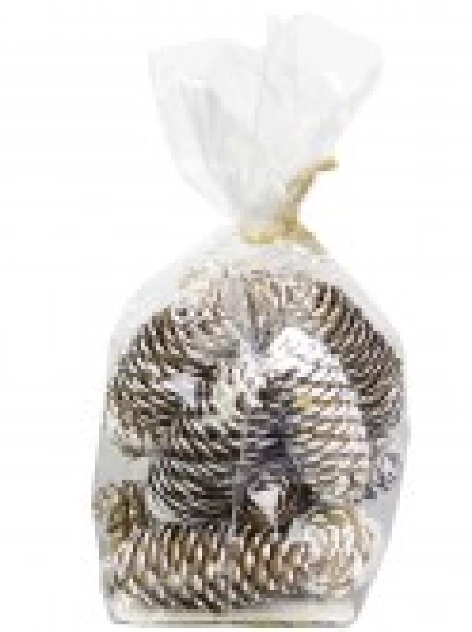 Christmas Warehouse Decorative White Frosted Natural Christmas Long Pine Cones - 100G> Natural Christmas Decorations
