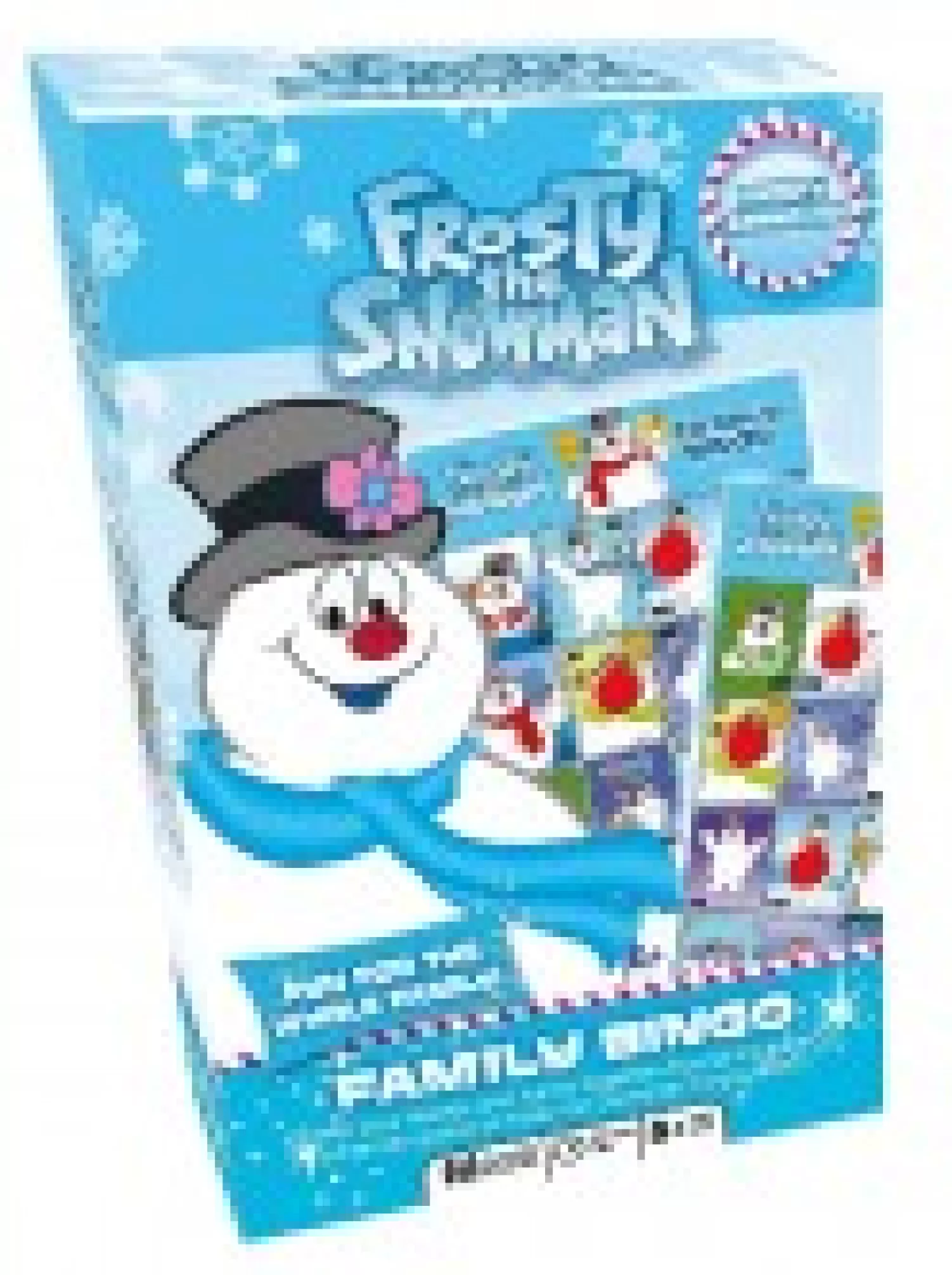 Christmas Warehouse Frosty The Snowman Family Bingo Christmas Game - 2 To 18 Players> Christmas Games & Puzzles