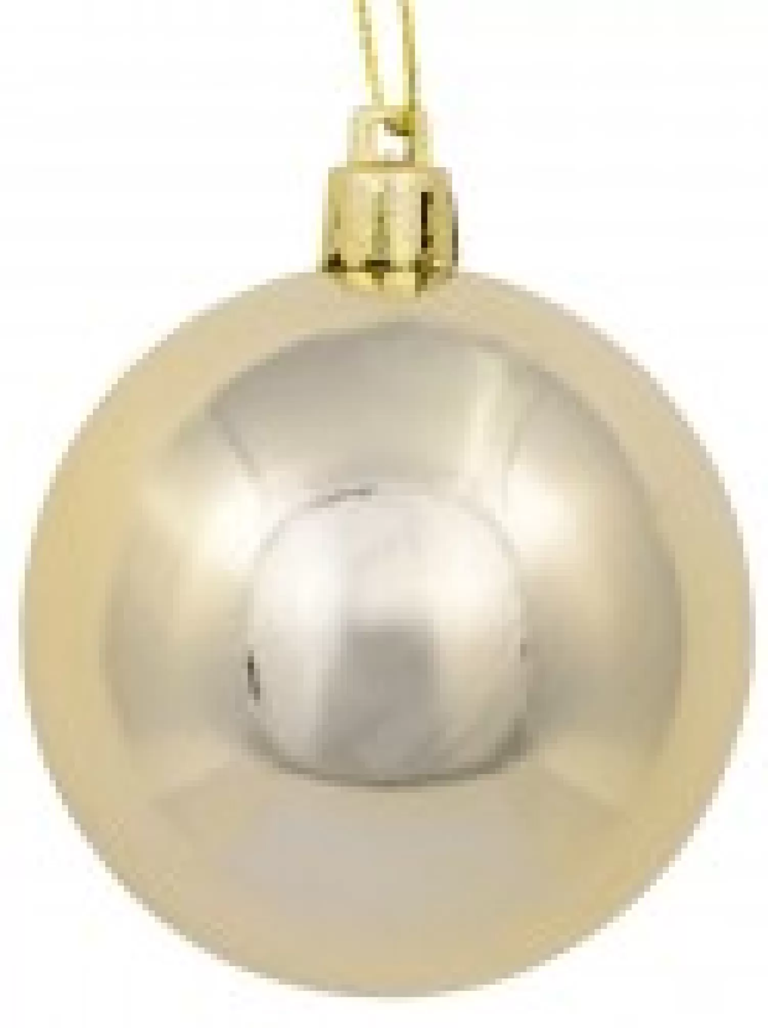 Christmas Warehouse Gold, Champagne & Rose Gold Metallic & Matte Christmas Baubles - 12 X 60Mm> Bauble Packs