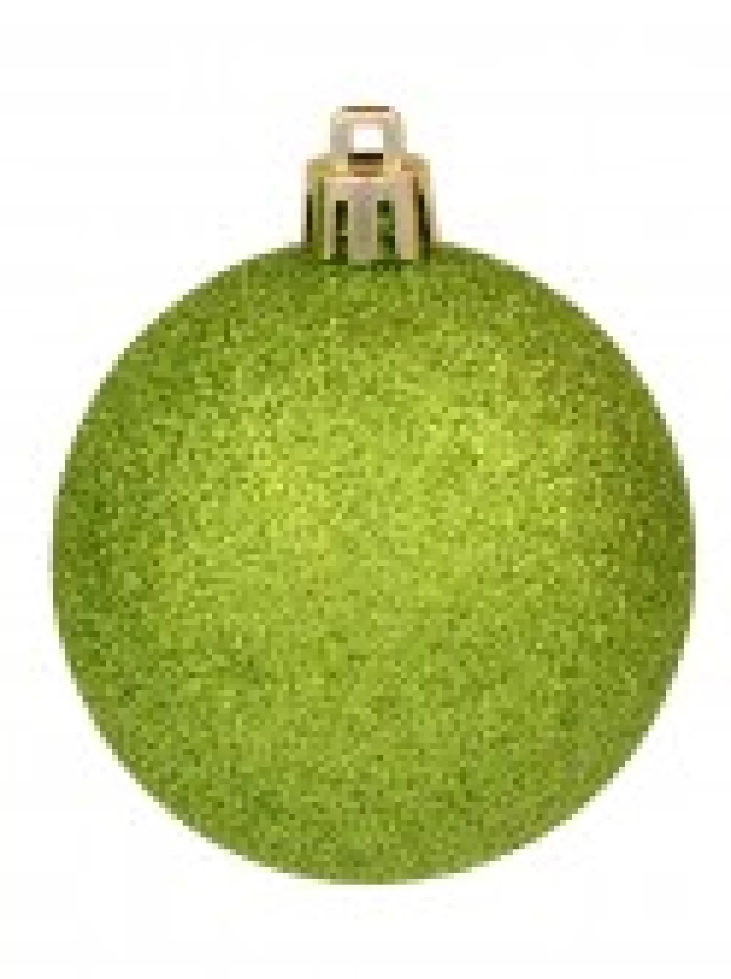 Christmas Warehouse Green & Red Christmas Baubles With 4 Glitter Designs & Shiny - 9 X 60Mm> Bauble Packs