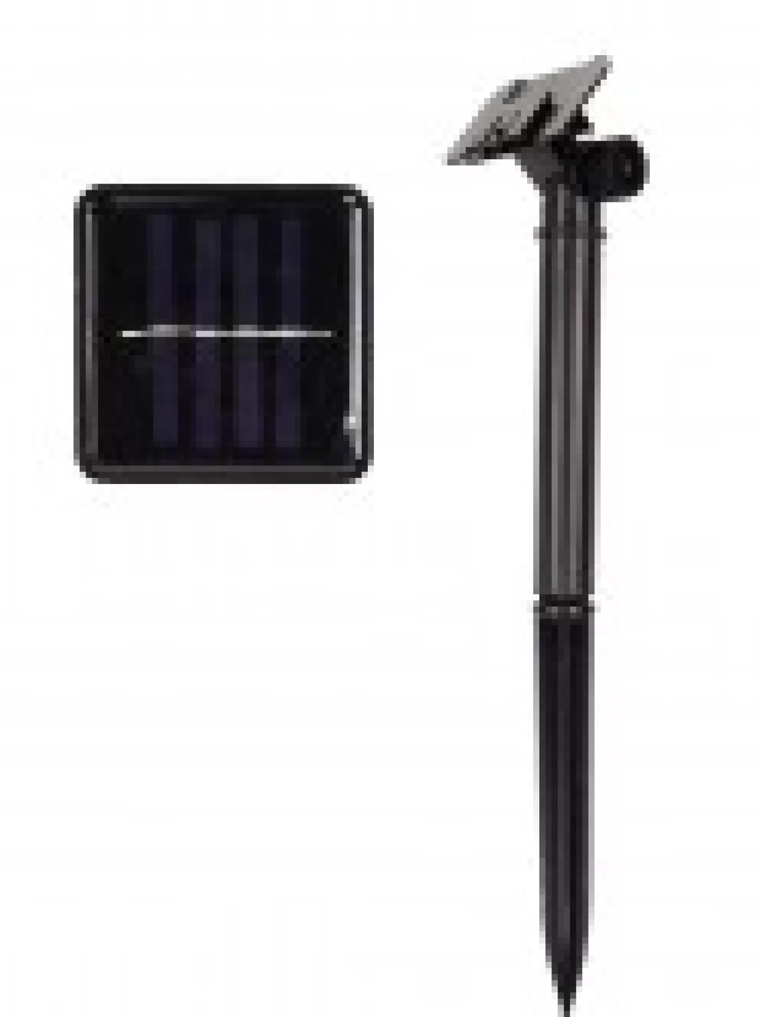 Christmas Warehouse Green Neon Flex Wavey Christmas Tree Solar Powered Path Light - 38Cm> Path Lights