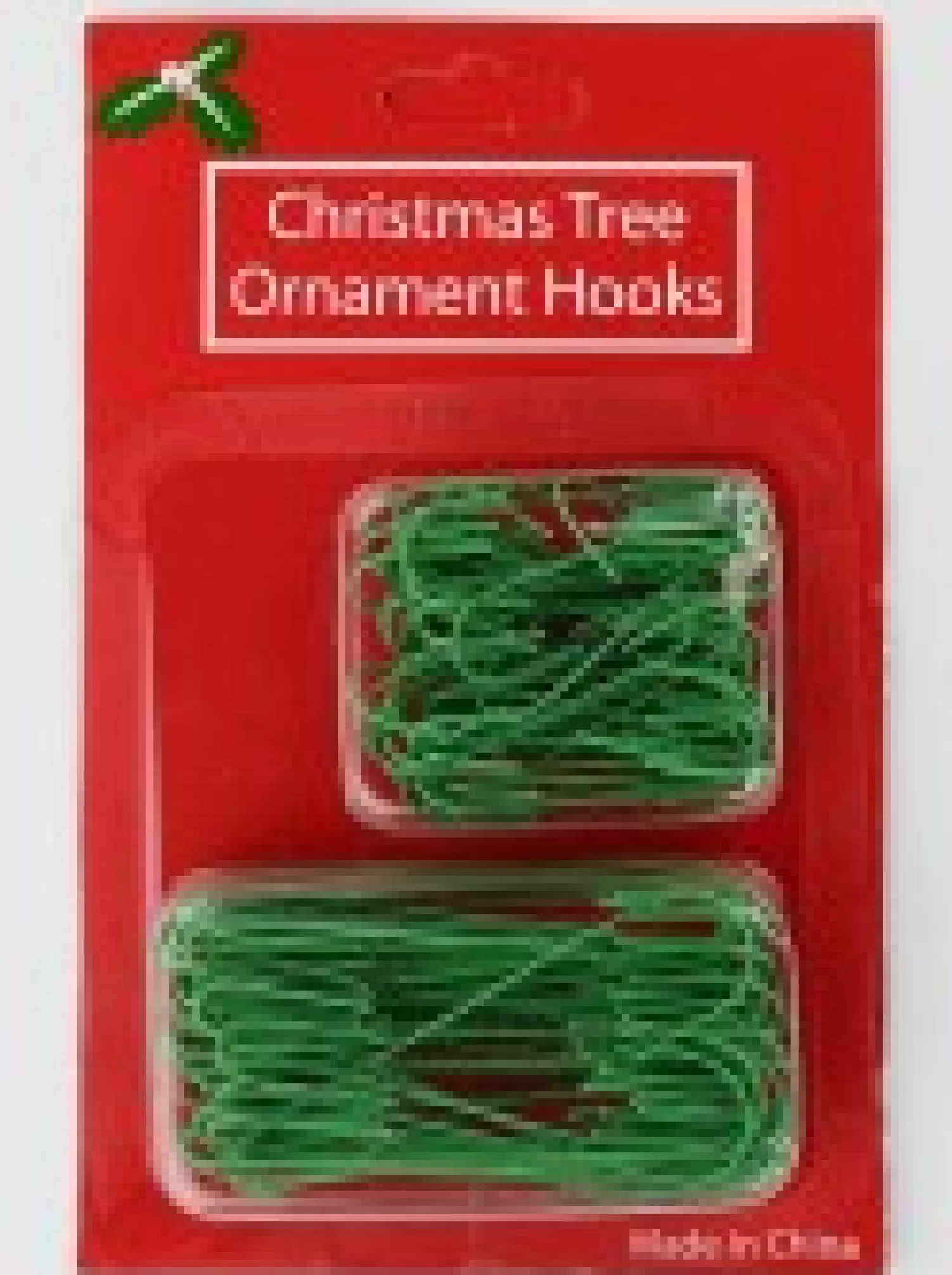 Christmas Warehouse Green Wire Reusable Christmas Decoration & Ornament Hanger - 100 Pack> General Accessories