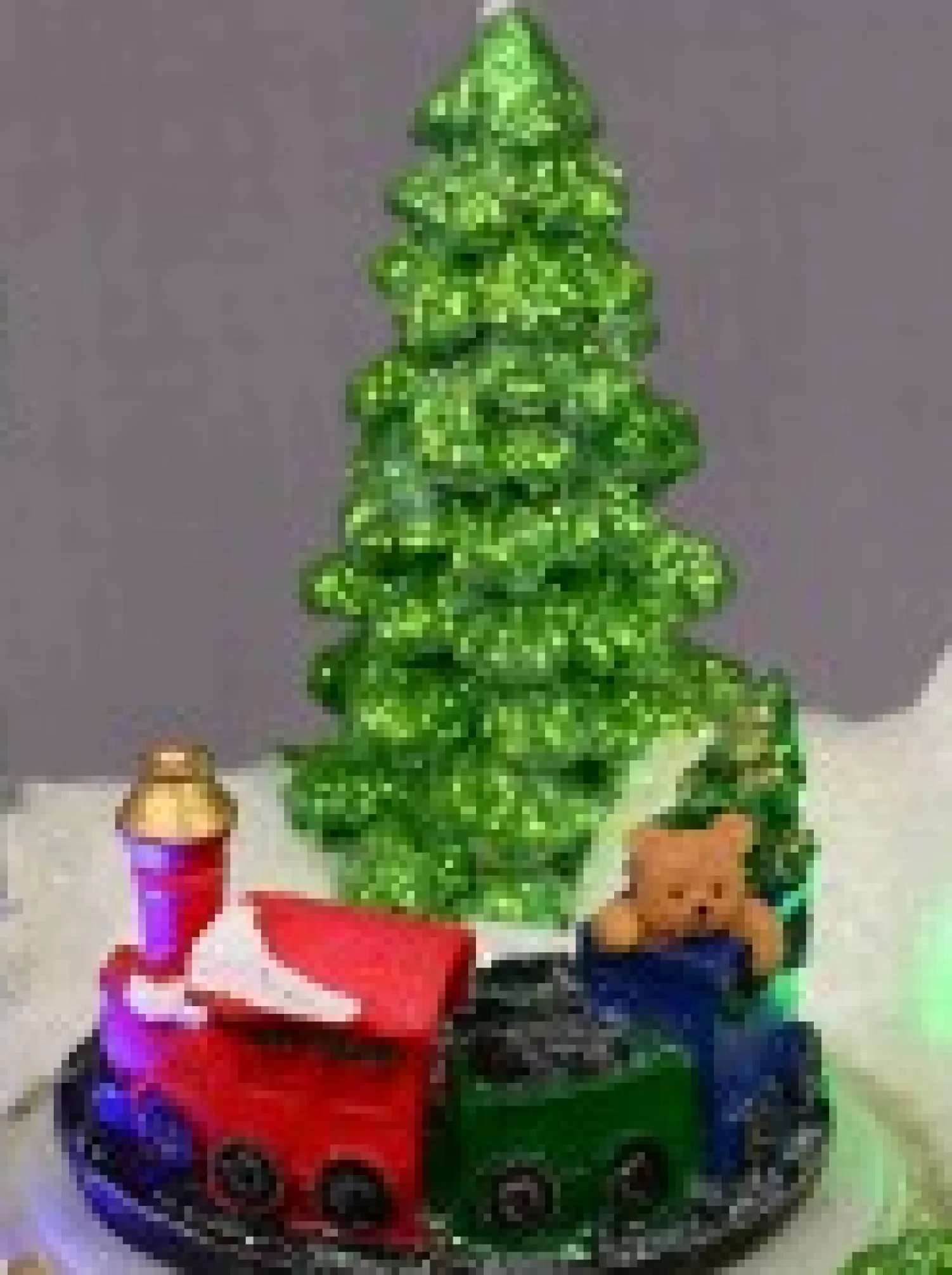Christmas Warehouse Home By The River & Train Christmas Scene With Led & Fibre Lights - 15Cm> Christmas Village Scenes