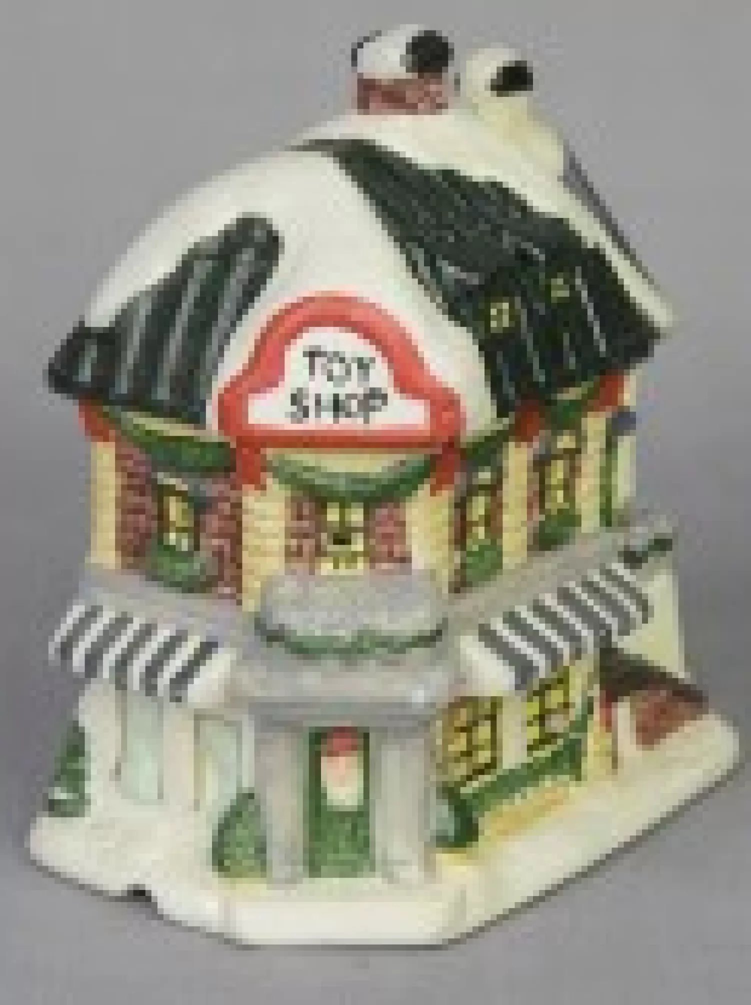 Christmas Warehouse Large Christmas Village Scene With Church, Shops & Figurines - 17 Piece> Christmas Village Scenes