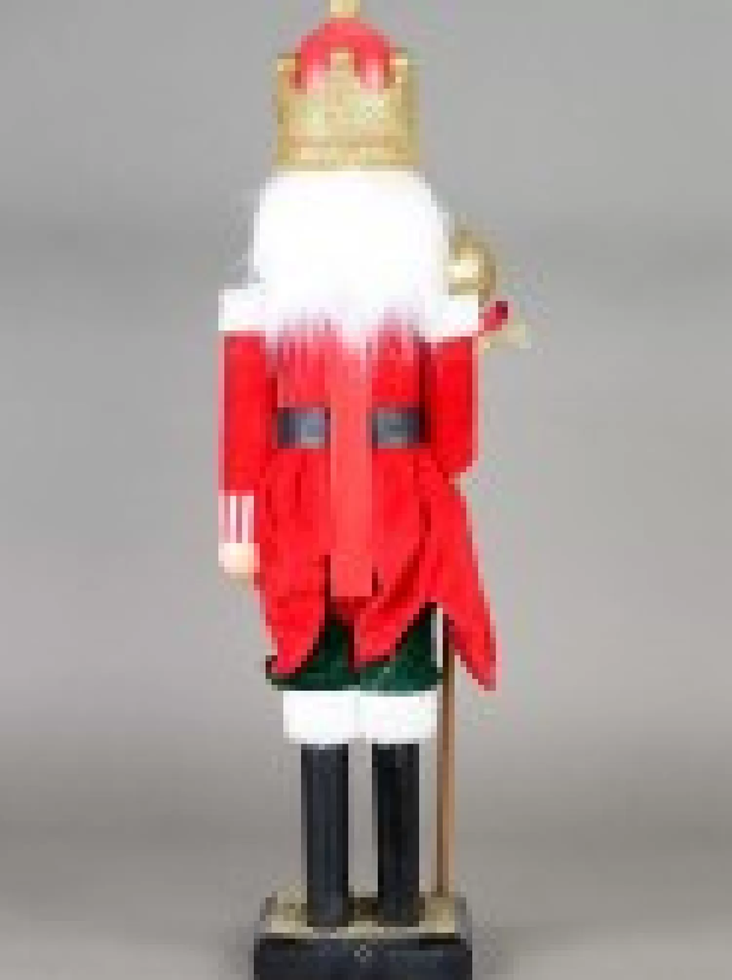 Christmas Warehouse Large Classic Christmas Nutcracker With Ball Staff Decorative Ornament - 59Cm> Nutcrackers & Tin Soldiers