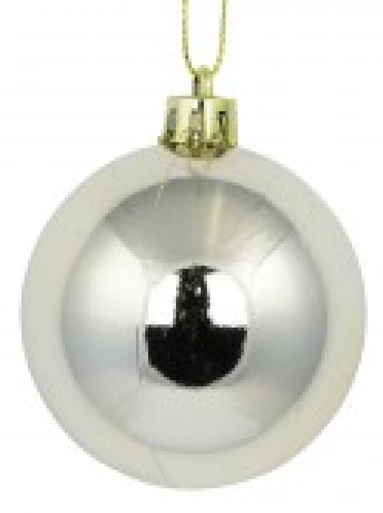 Christmas Warehouse Light Gold Metallic & Gold Glitter, Matte & Metallic Baubles - 12 X 60Mm> Bauble Packs