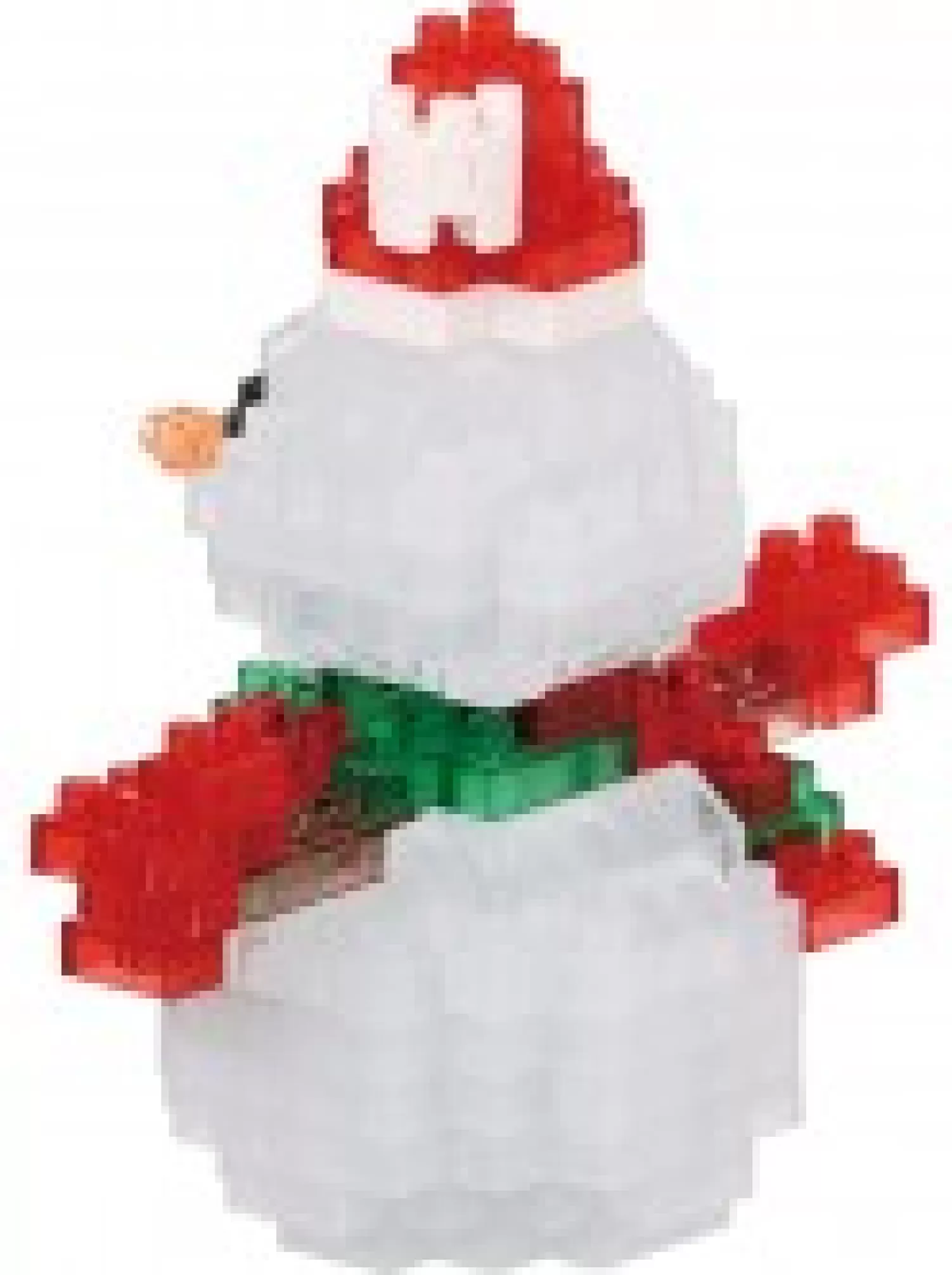 Christmas Warehouse Nanoblocks Traditional Snowman With Hat Christmas Toy - Nbc_368 160 Piece> Christmas Crafts & Activities