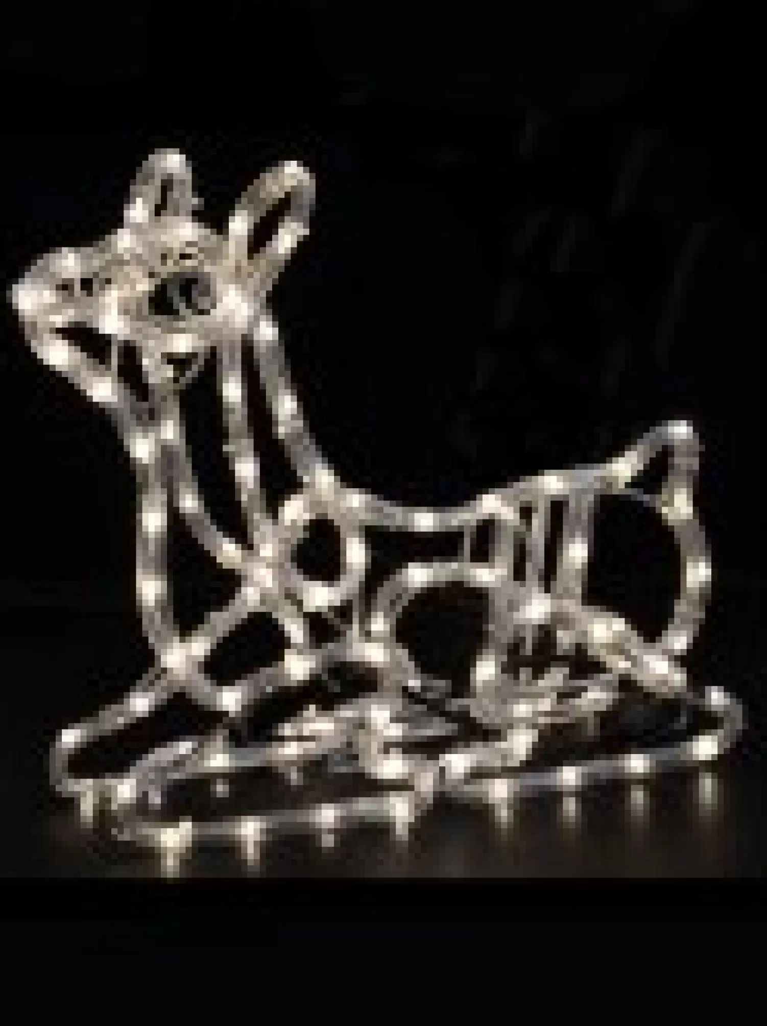 Christmas Warehouse Neutral White Led Rope Light 3D Animated Reindeer Family Display - 3 Set> Christmas Light Displays - 3D