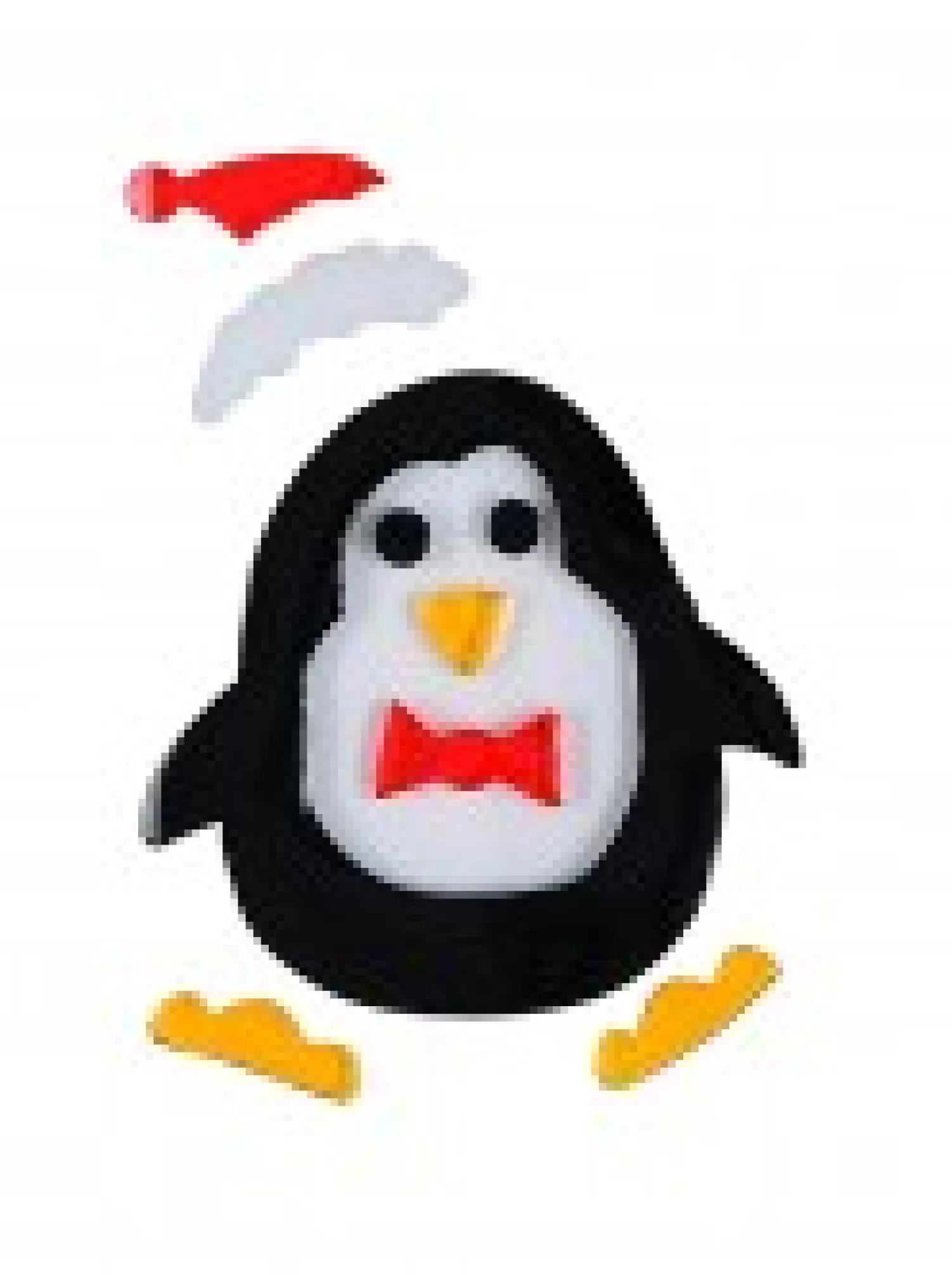 Christmas Warehouse Penguins, Snowflakes & Snowballs Gel Window Cling Decoration - 19Cm> Window Decals, Stencils & Stickers