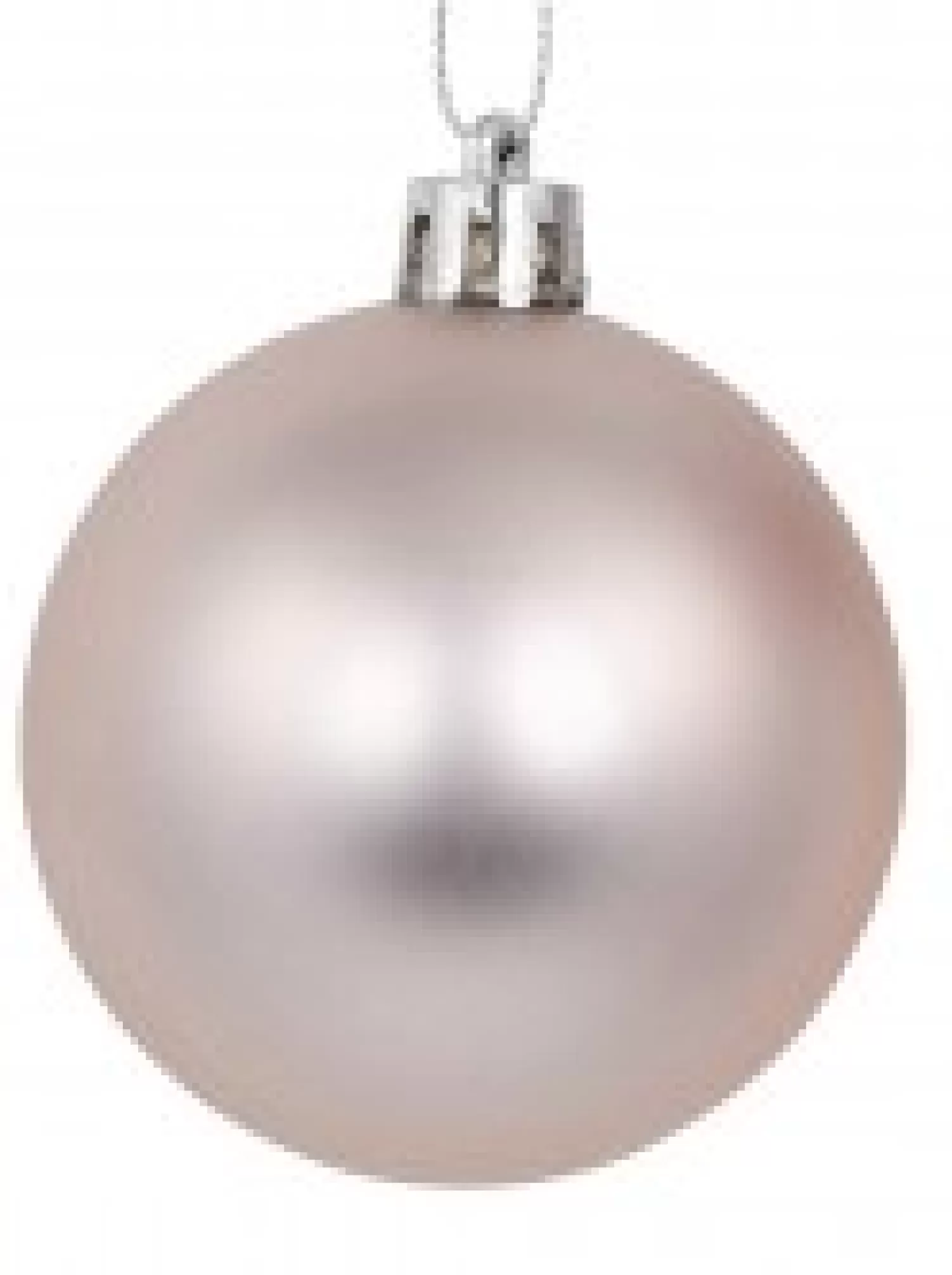 Christmas Warehouse Pink Glittered, Matte & Metallic Christmas Bauble Decorations - 12 X 60Mm> Bauble Packs