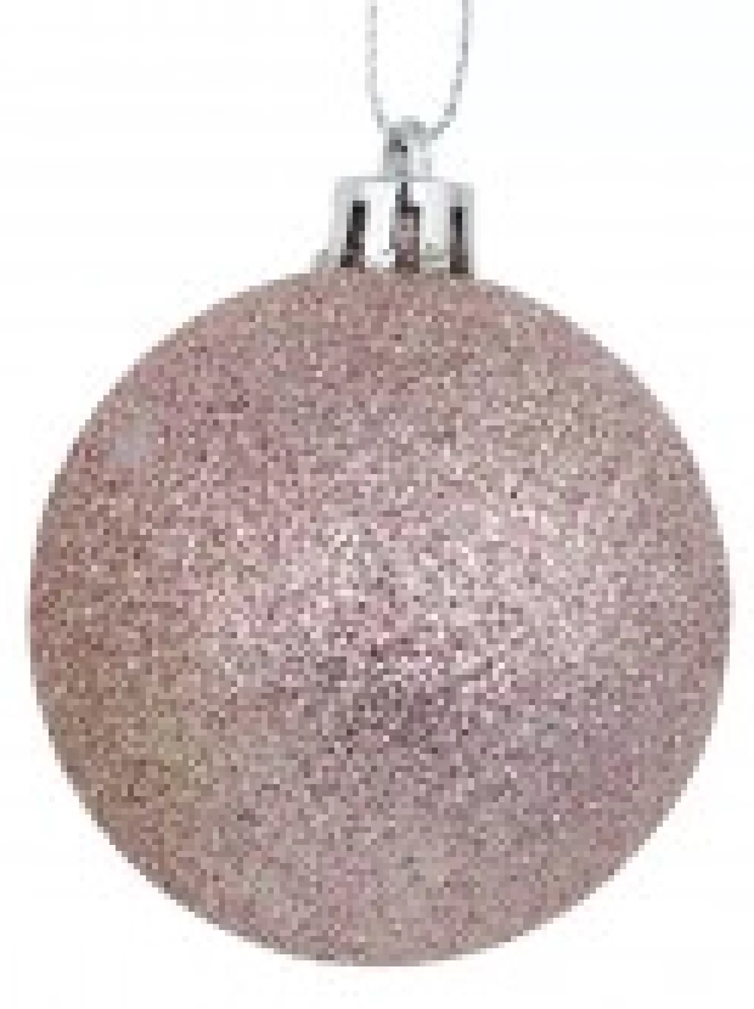 Christmas Warehouse Pink Metallic & Glittered With Mint Green Metallic & Matte Baubles - 12 X 60Mm> Bauble Packs