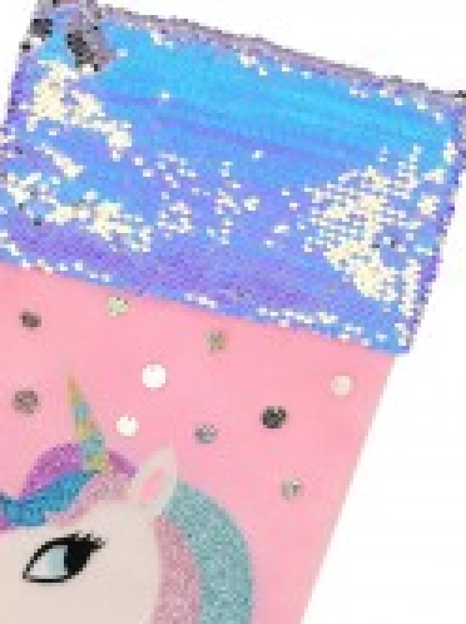 Christmas Warehouse Pink Velvet With Fabulous Unicorn & Mane Applique Christmas Stocking - 48Cm> Christmas Stockings