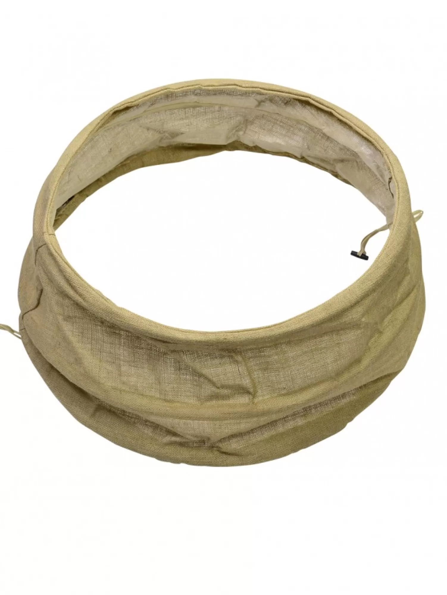 Christmas Warehouse Pop Up Natural Hessian Look Conical Shape Christmas Tree Skirt - 68Cm> Tree Skirts