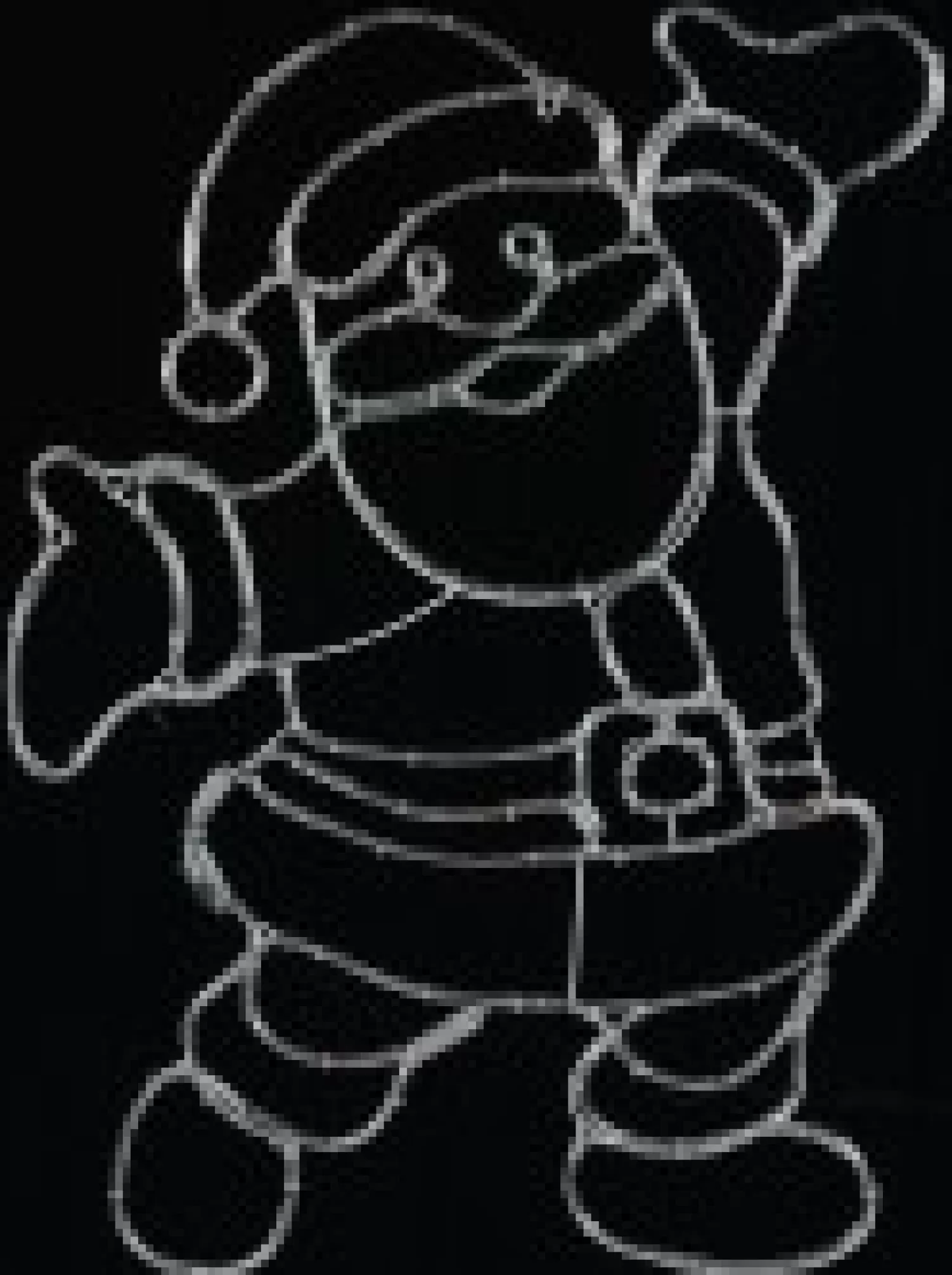 Christmas Warehouse Red & Cool White Led Jolly Posing Santa Twinkle Light Display Silhouette - 1M> Christmas Light Displays