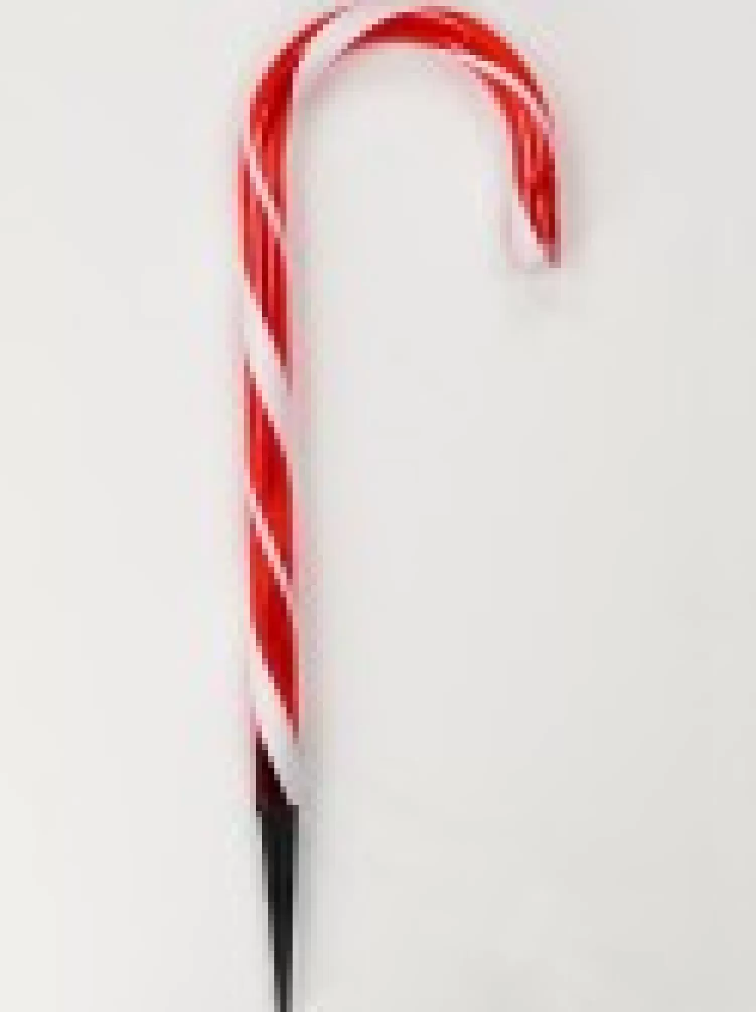 Christmas Warehouse Red & White Stripe Led Candy Cane Solar Powered Path Lights - 4 X 43Cm> Path Lights