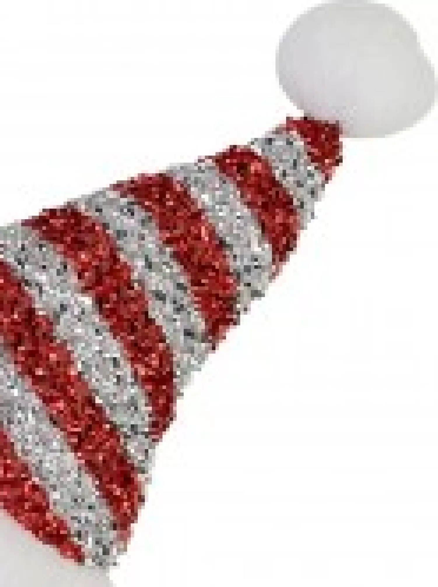 Christmas Warehouse Red Christmas Headband With Red & Silver Santa Hat - One Size Fits Most> General Headwear