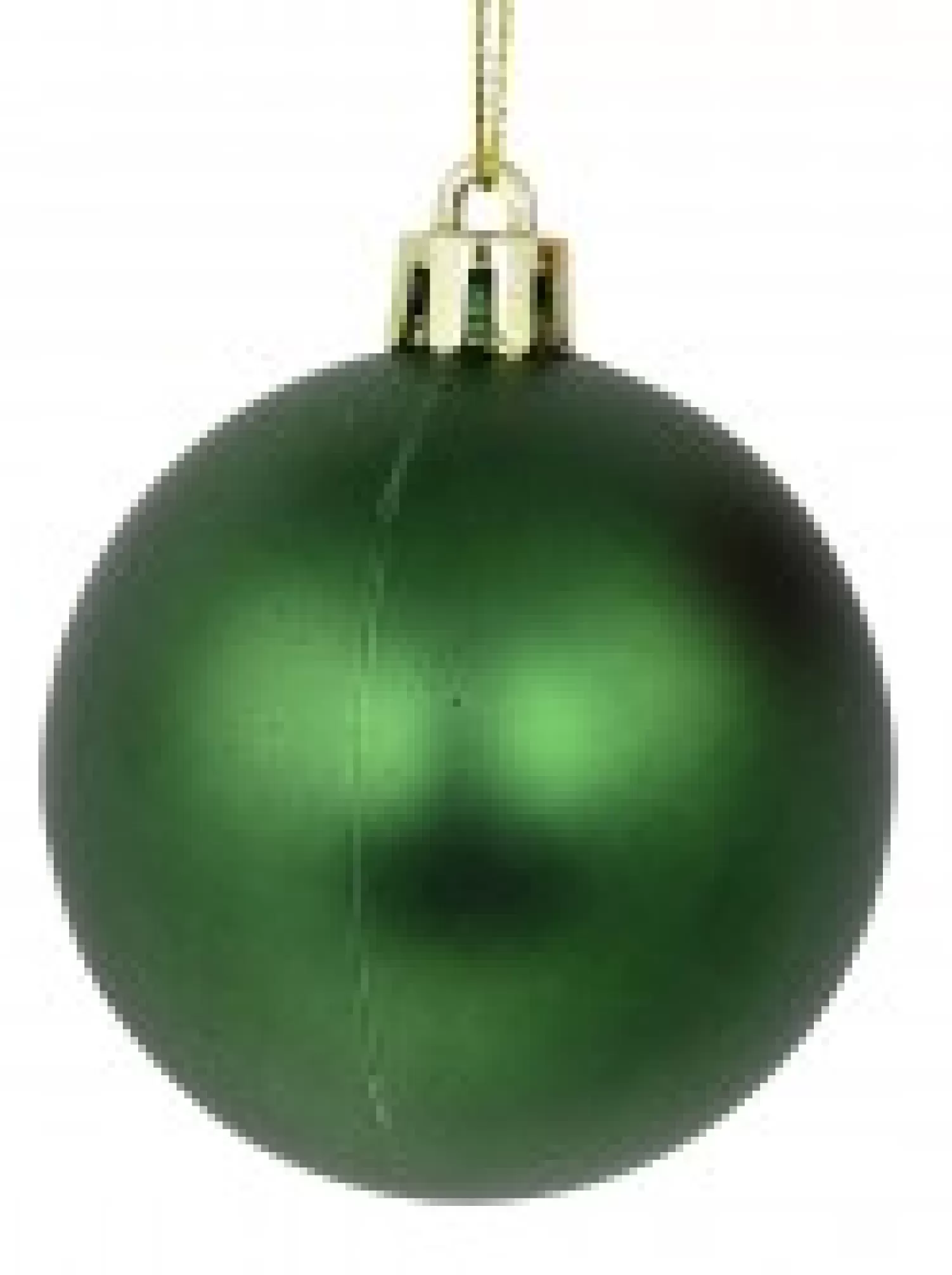 Christmas Warehouse Red Glittered, Green Matte & Gold Metallic Christmas Baubles - 12 X 60Mm> Bauble Packs