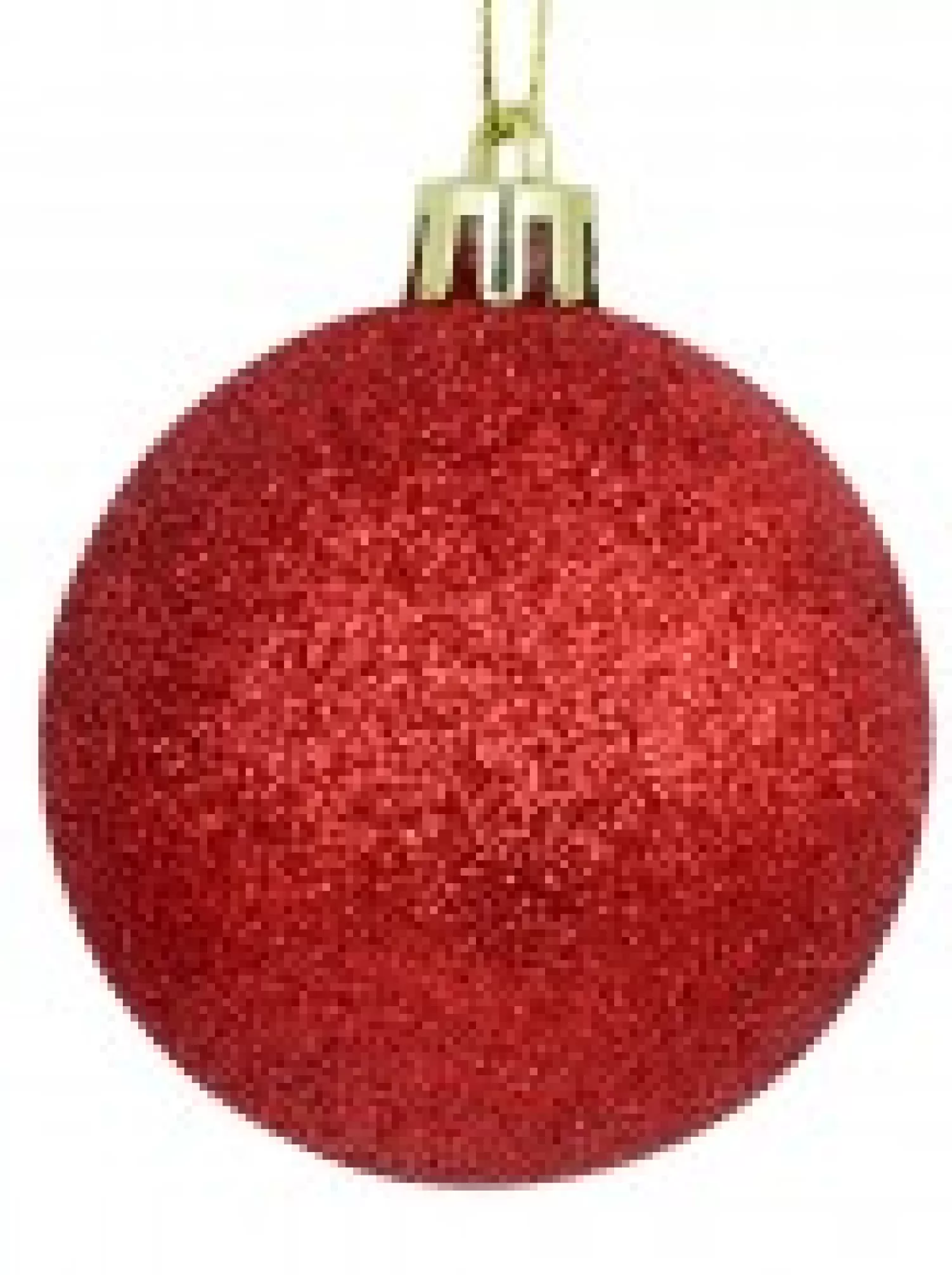 Christmas Warehouse Red Glittered, Matte & Metallic Christmas Bauble Decorations - 12 X 60Mm> Bauble Packs