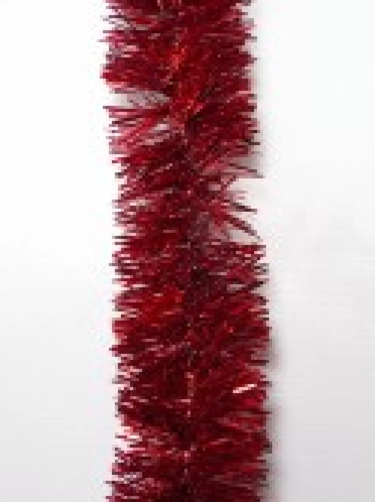 Christmas Warehouse Red Metallic 6Ply Classic Christmas Tinsel Garland - 50Mm X 5M> Tinsel