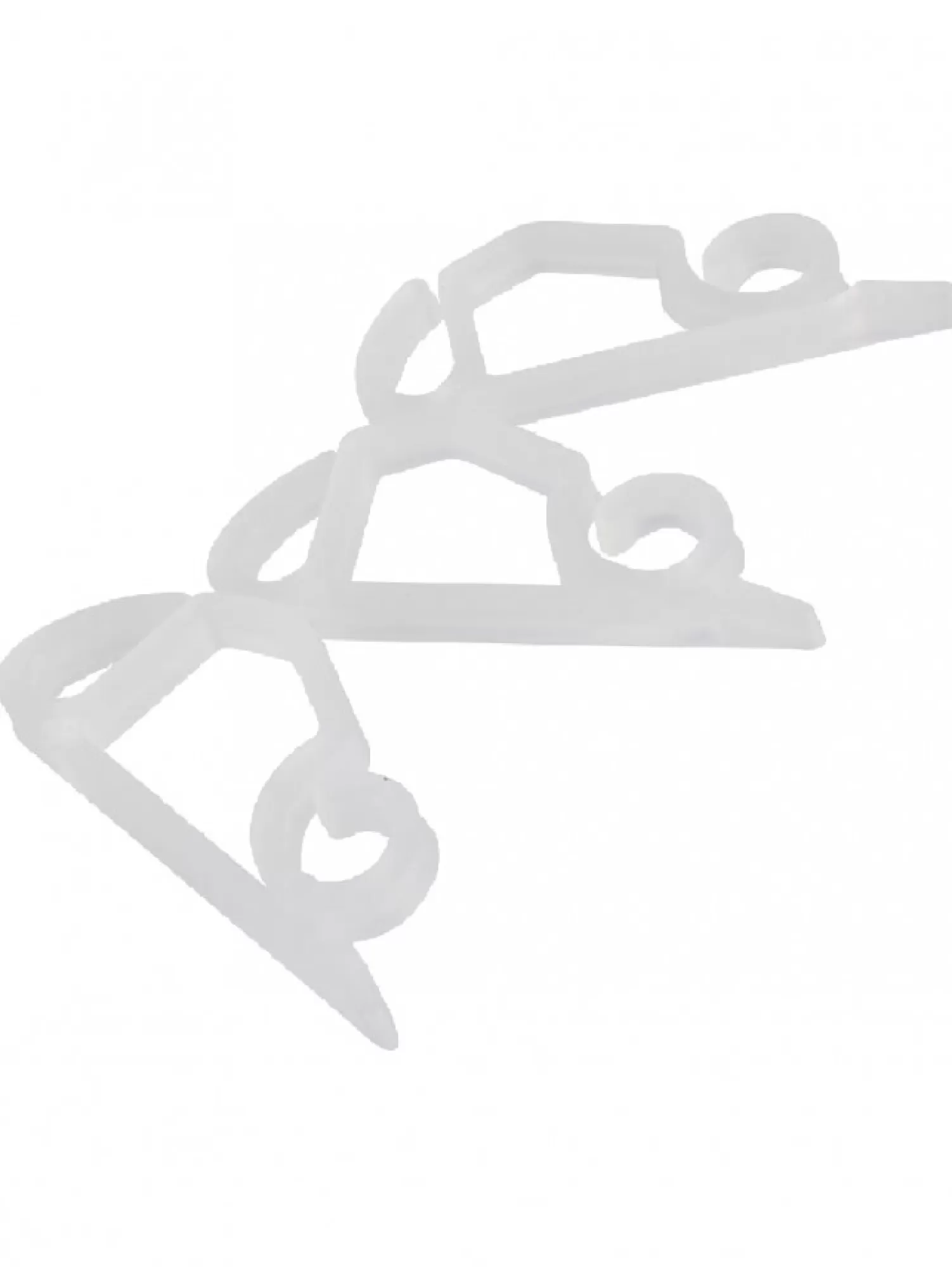 Christmas Warehouse Reusable Outdoor Gutter Clips Christmas Light Accessory - 50 Pack> General Accessories