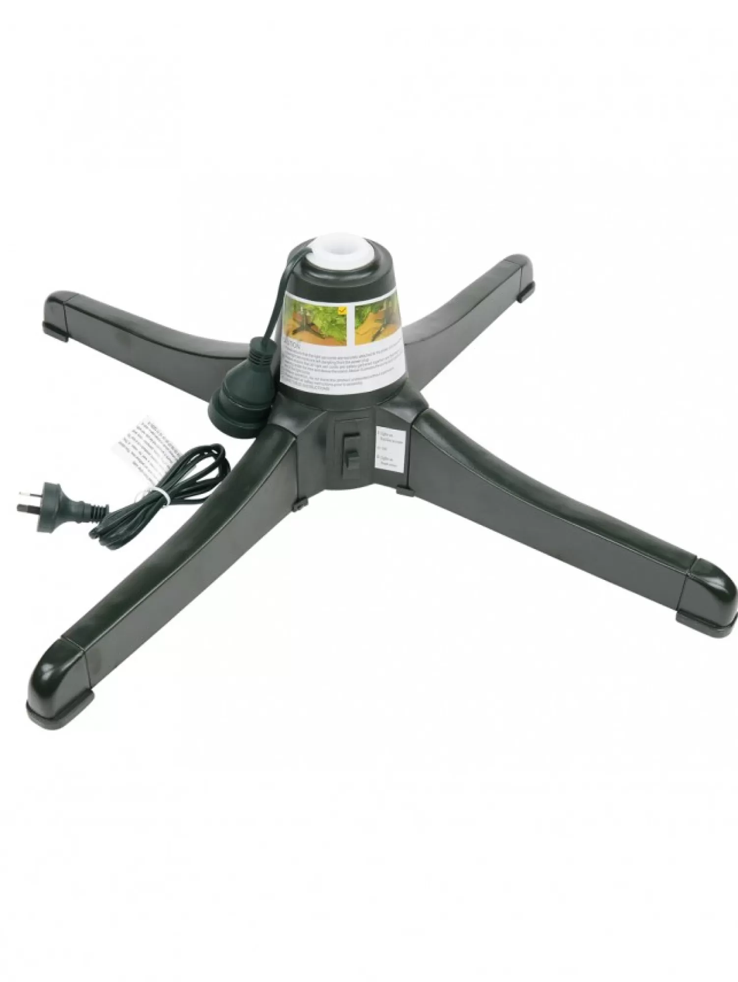 Christmas Warehouse Rotating Artificial Christmas Tree Stand - Suit 22.2Mm Or 31.8Mm Trunk> Christmas Tree Stands