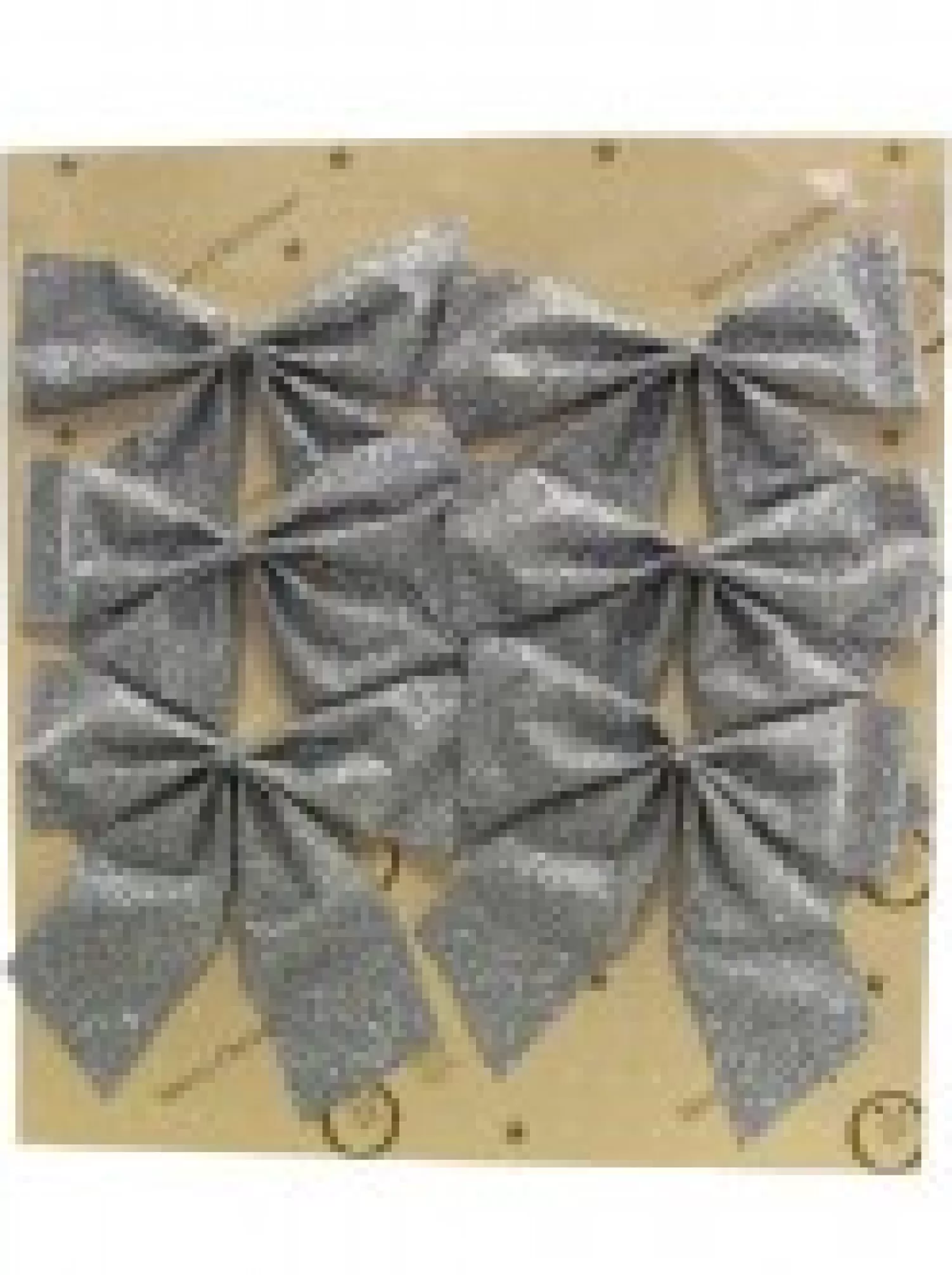 Christmas Warehouse Silver Glittered Christmas Tree Bow Decorations - 6 X 80Mm> Christmas Bows