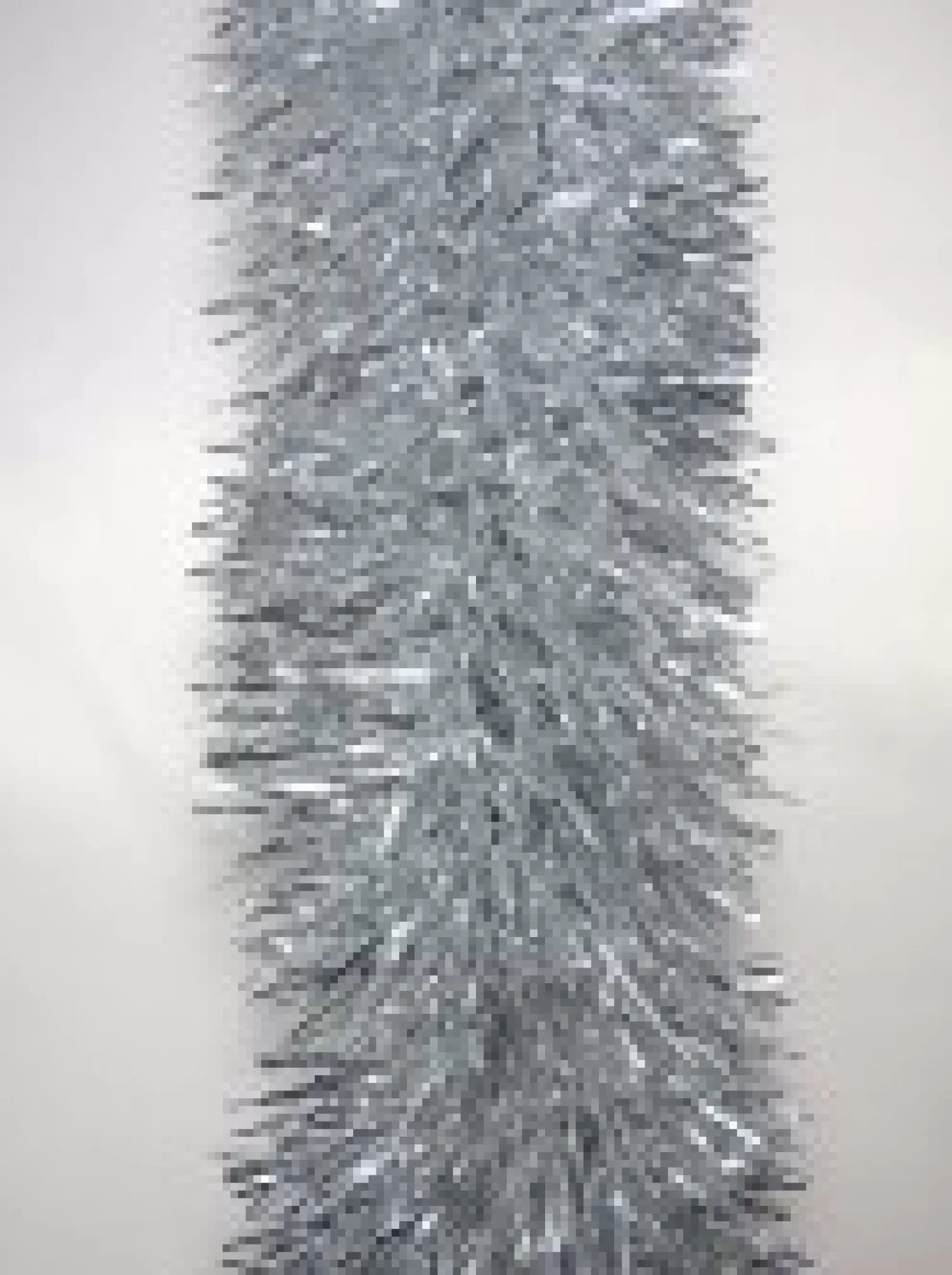 Christmas Warehouse Silver Metallic 8Ply Classic Christmas Tinsel Garland - 15Cm X 5M> Tinsel