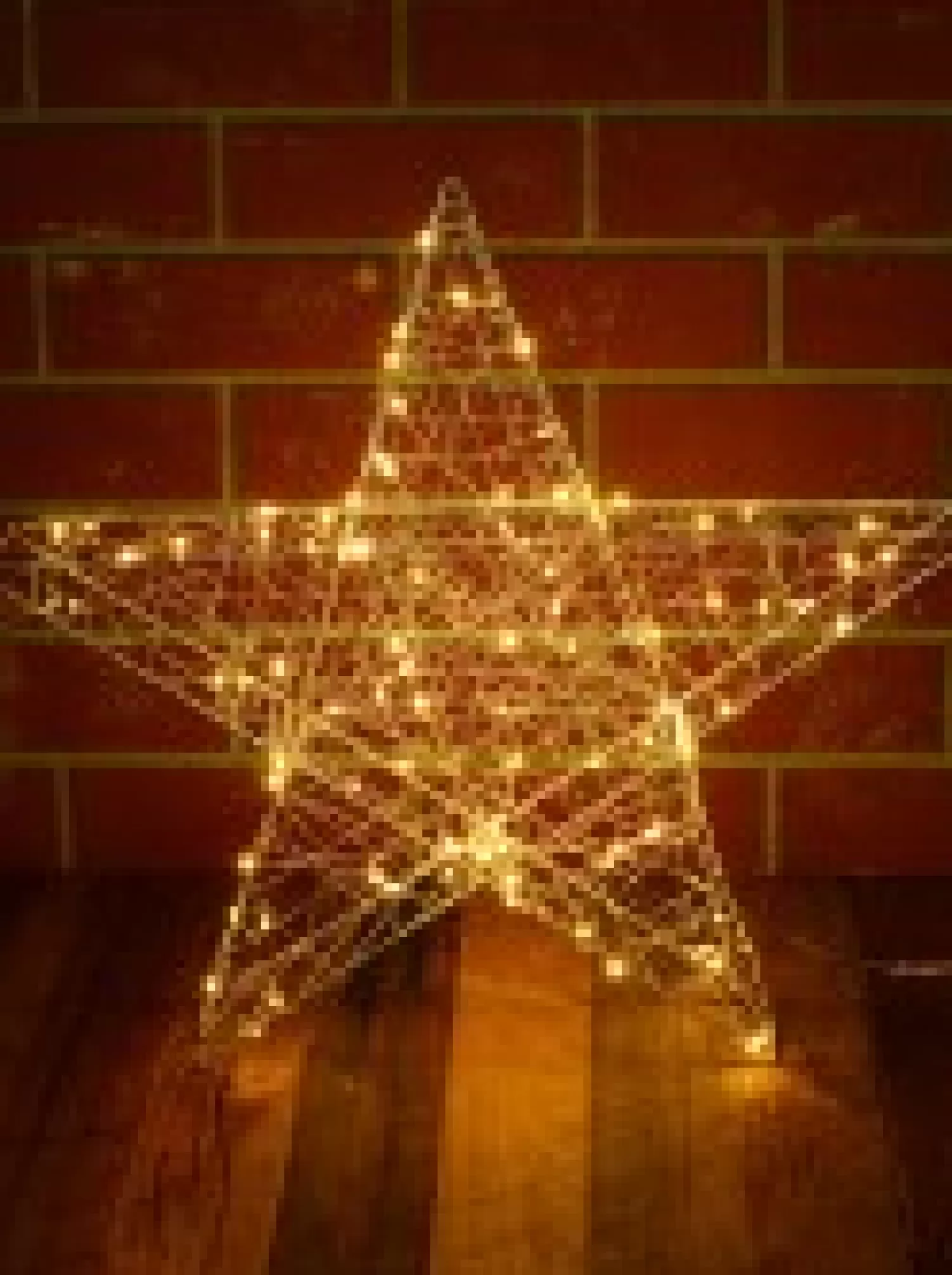Christmas Warehouse Wire Mesh 3D Star With Neutral White Seed Led Christmas Light Display - 55Cm> Christmas Light Displays - 3D